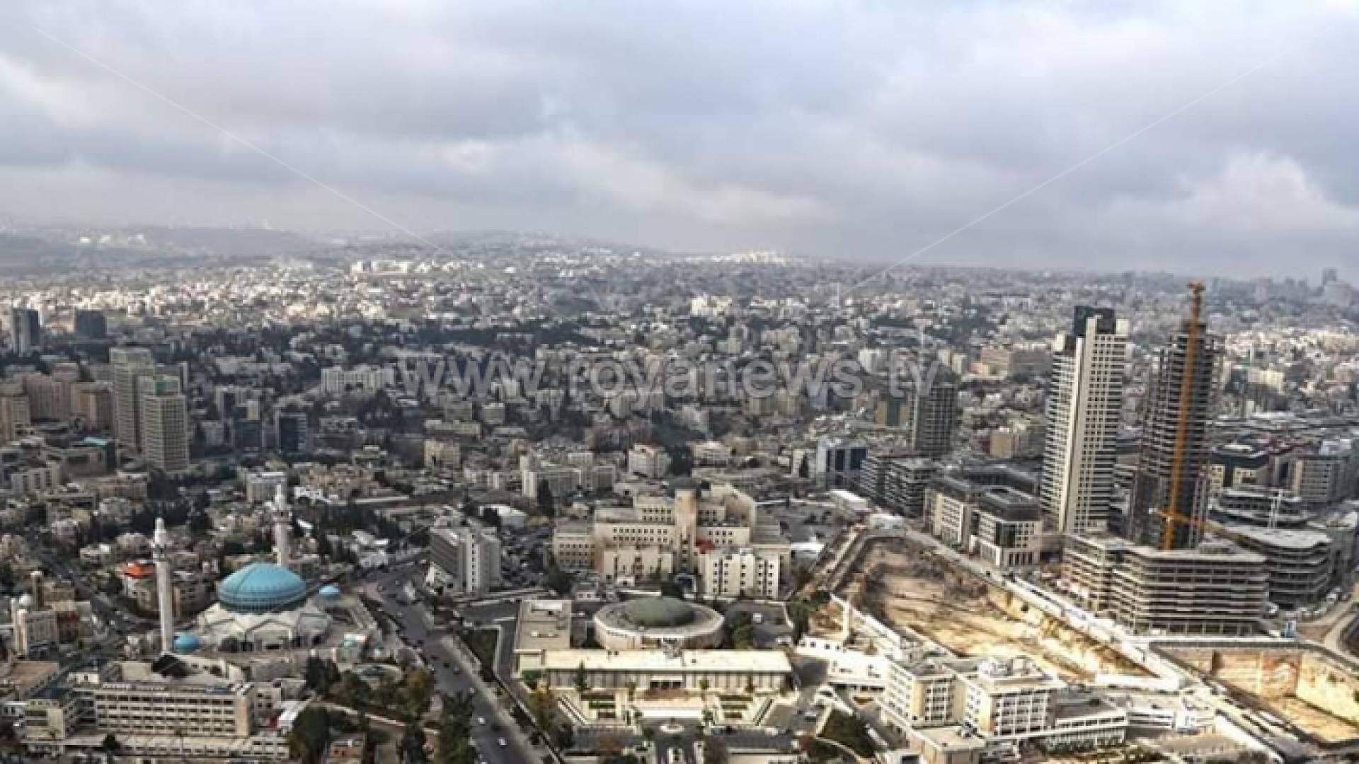 جانب من العاصمة عمان