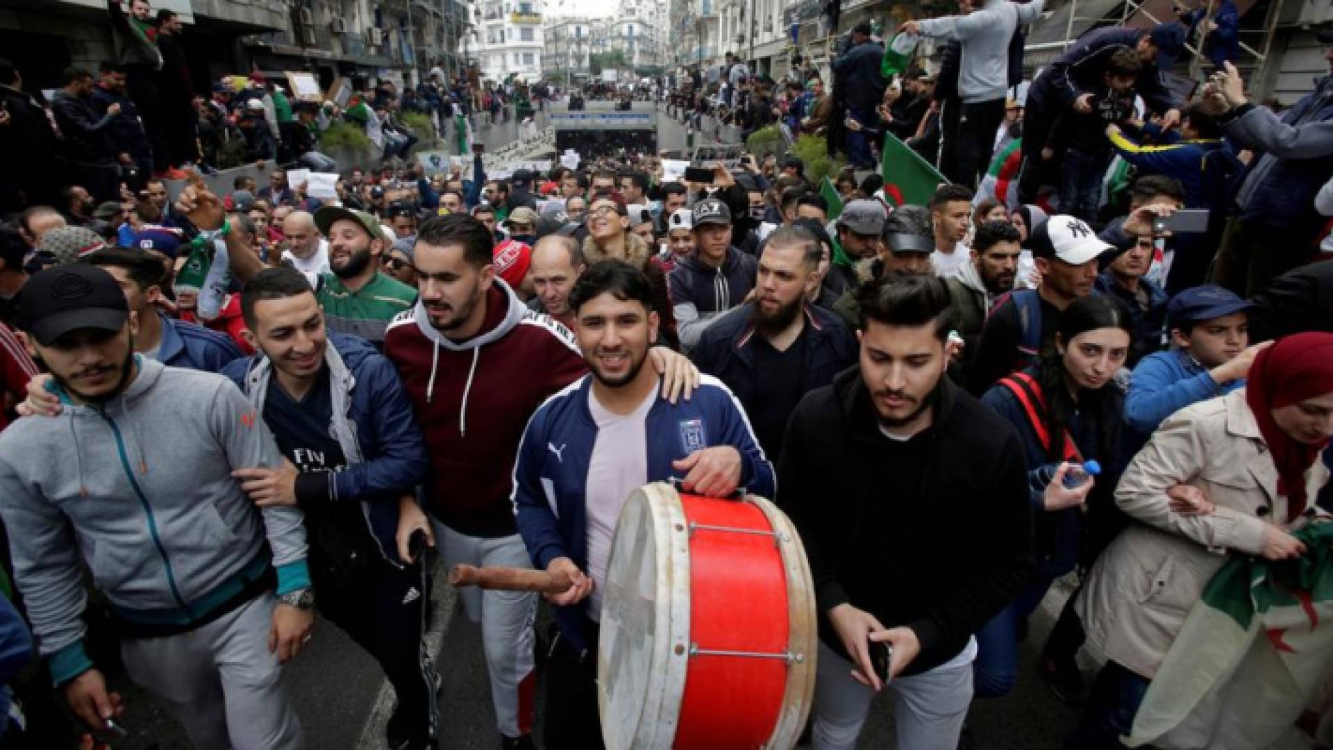 من مظاهرات الطلبة