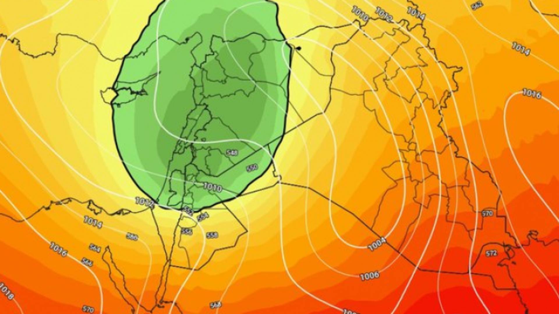 صورة للخرائط الجوية