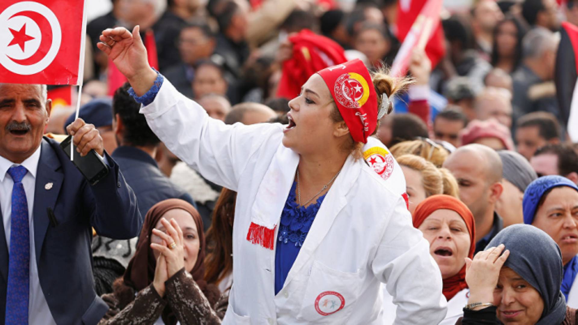 مظاهرات في تونس