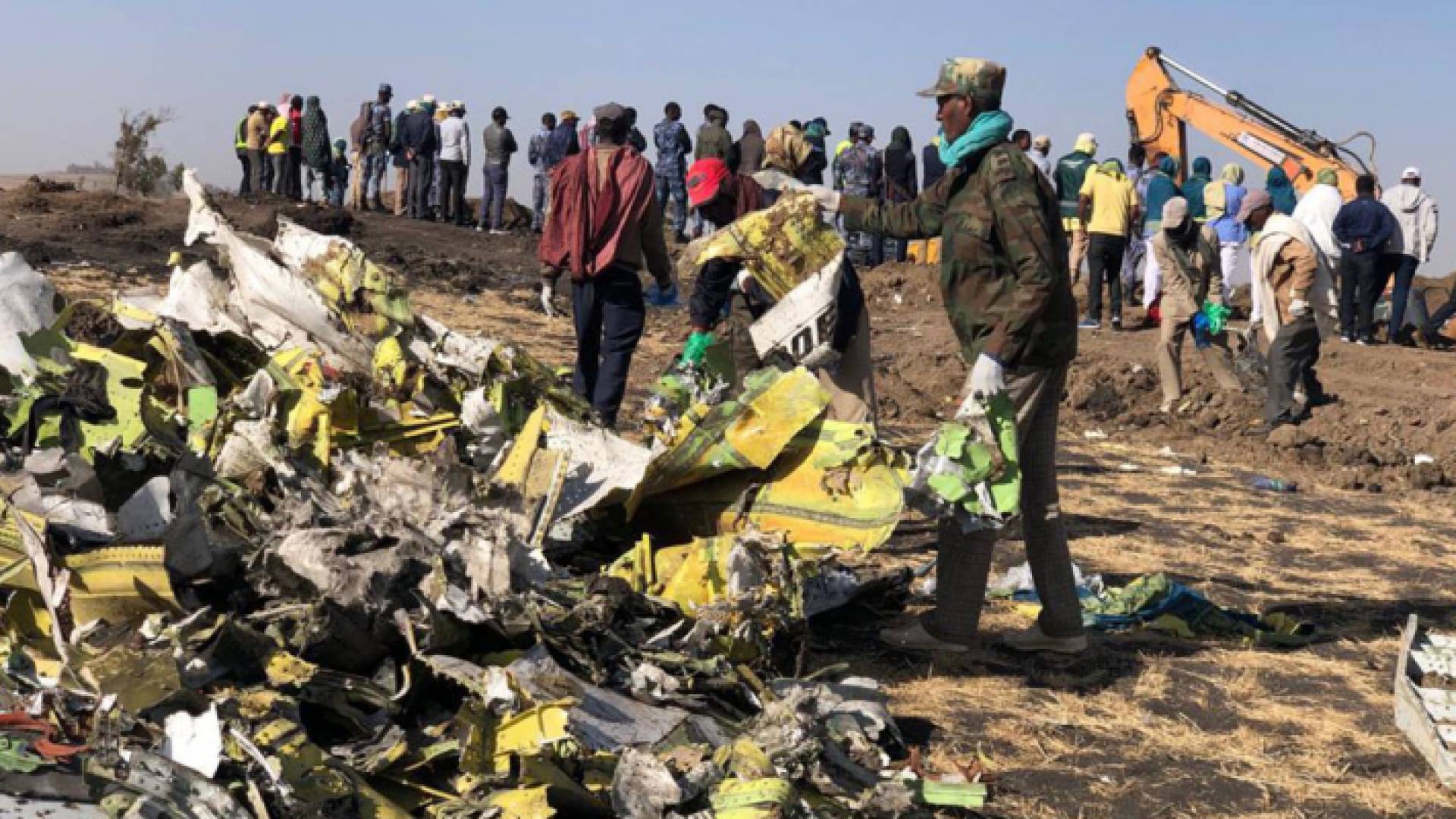 العثور على الصندوق الأسود للطائرة الإثيوبية المنكوبة