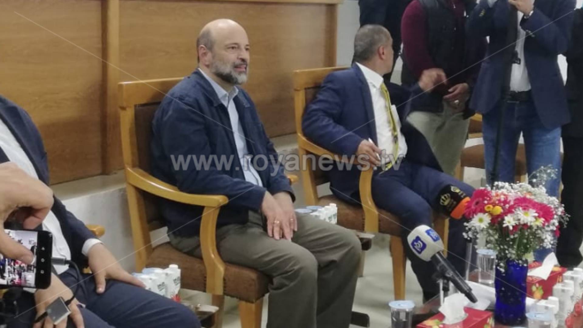 خلال الزيارة