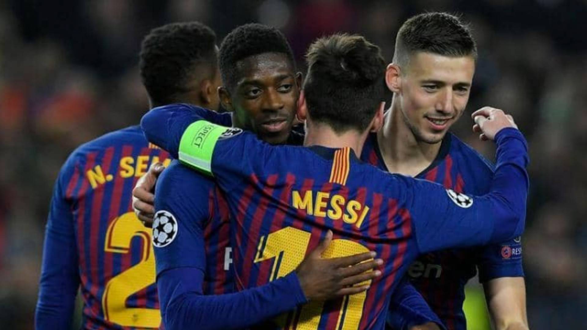 لاعبو برشلونة