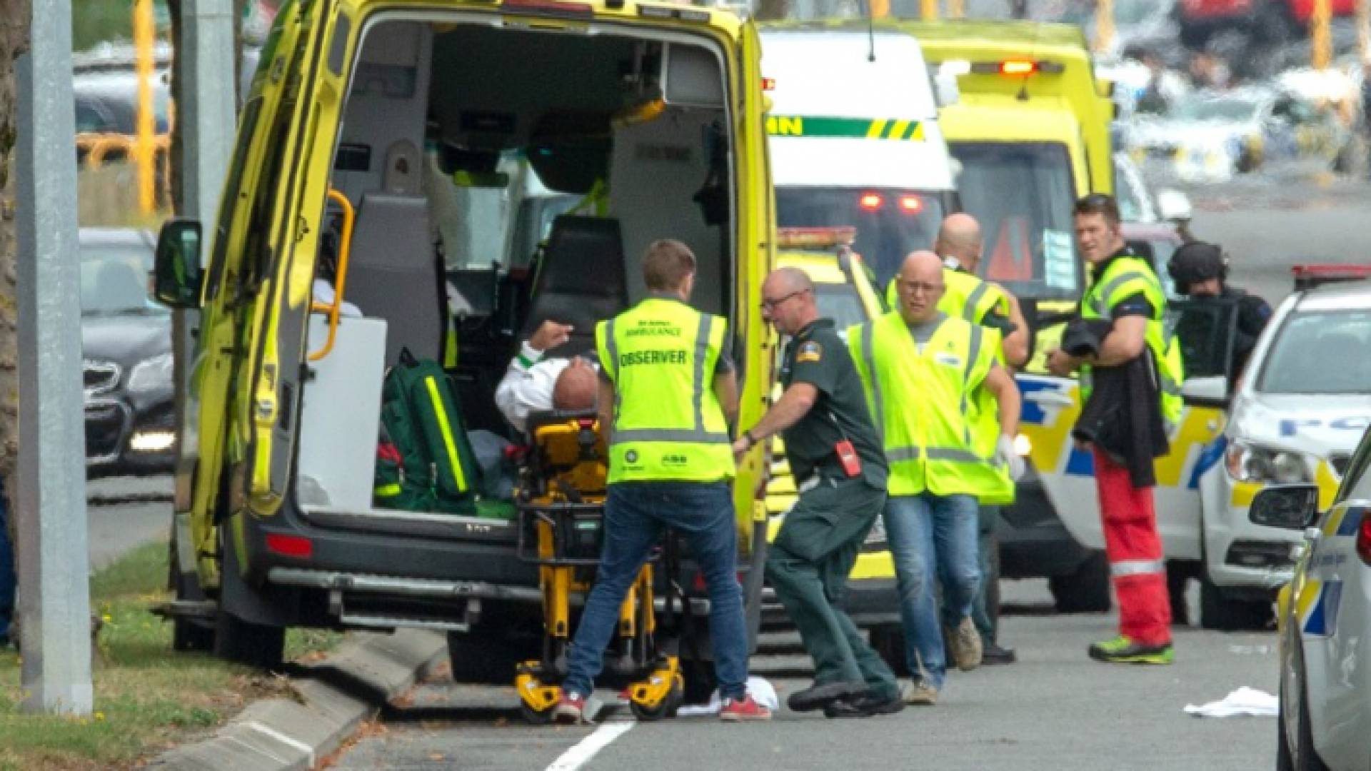 من موقع الهجوم الارهابي