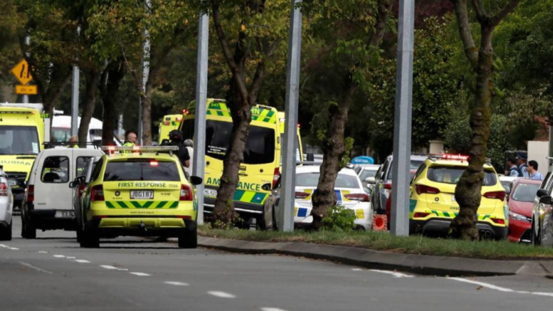 من مكان الحادثة