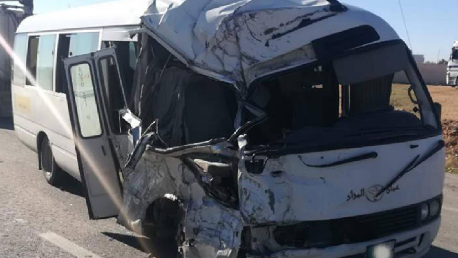 صورة من موقع الحادث