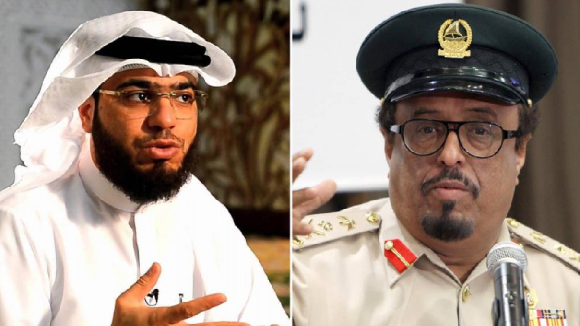 ضاحي خلفان ووسيم يوسف