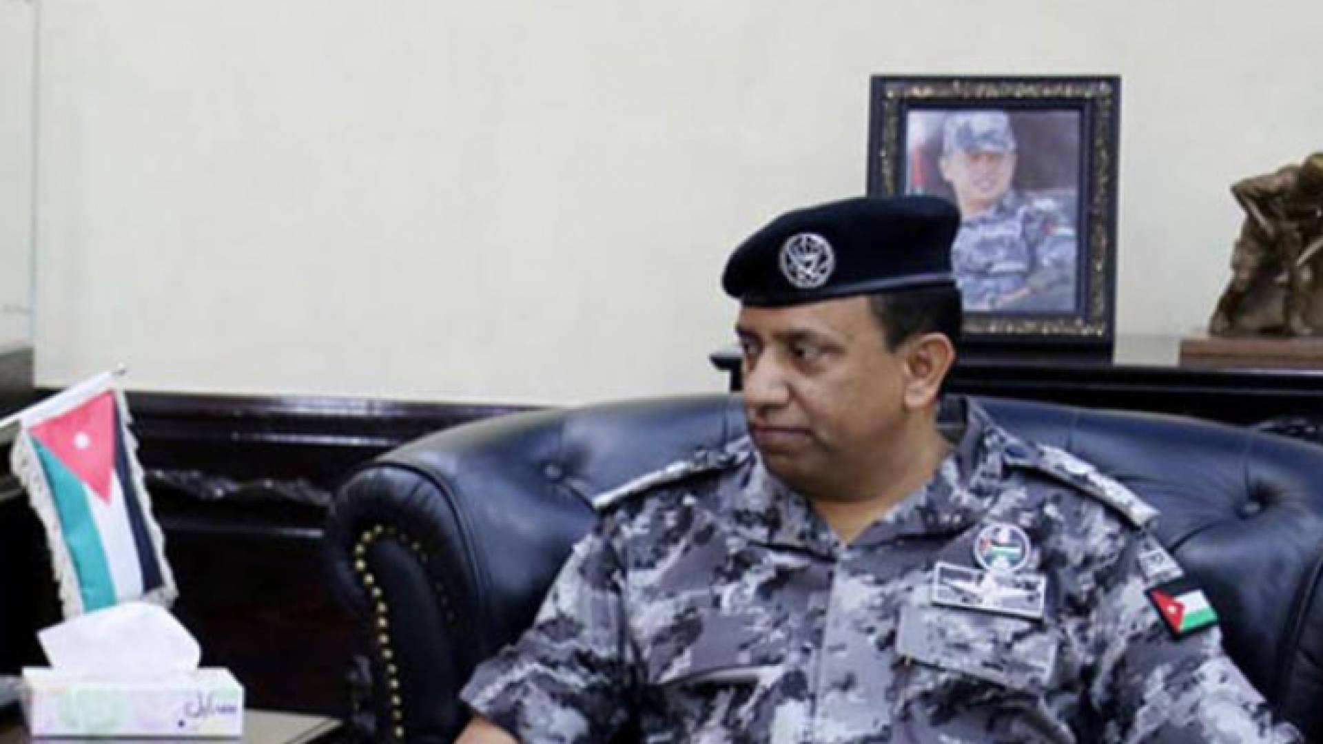 المدير العام لقوات الدرك اللواء الركن حسين الحواتمة