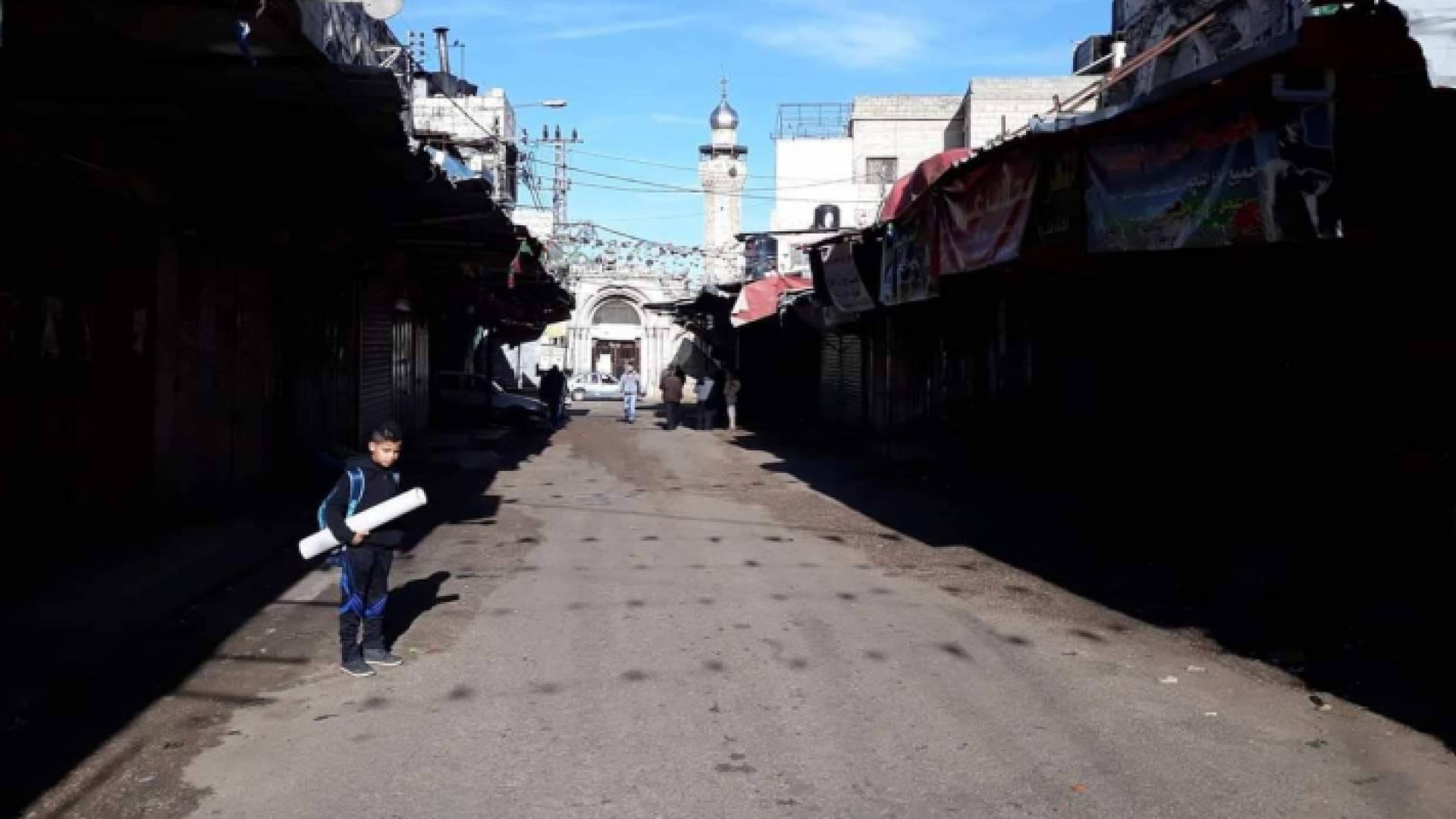 صورة من الاضراب