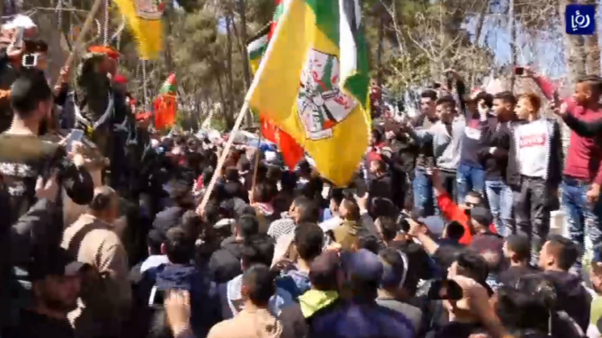 صورة من التشييع