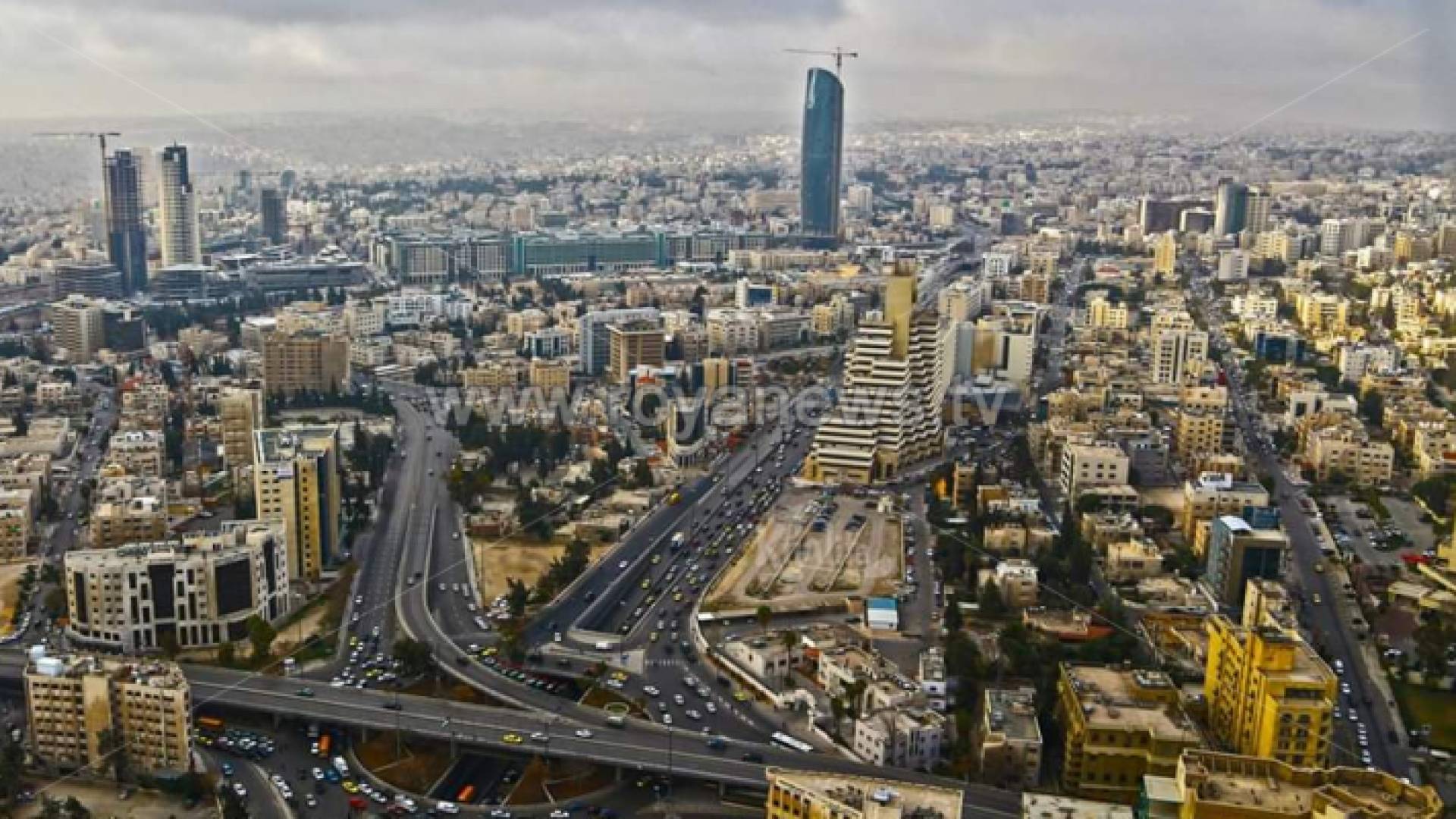 صورة عامة للعاصمة عمان