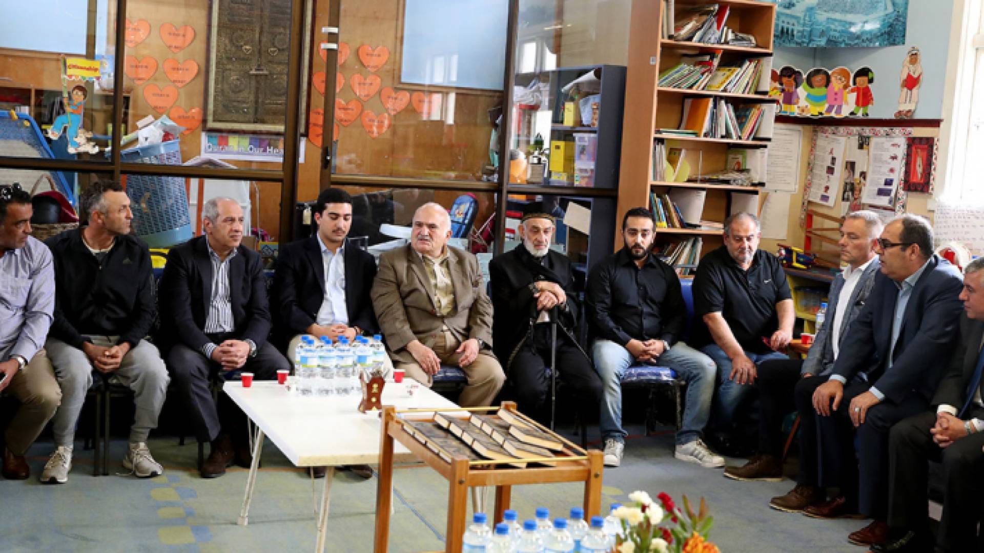 جانب من الزيارة