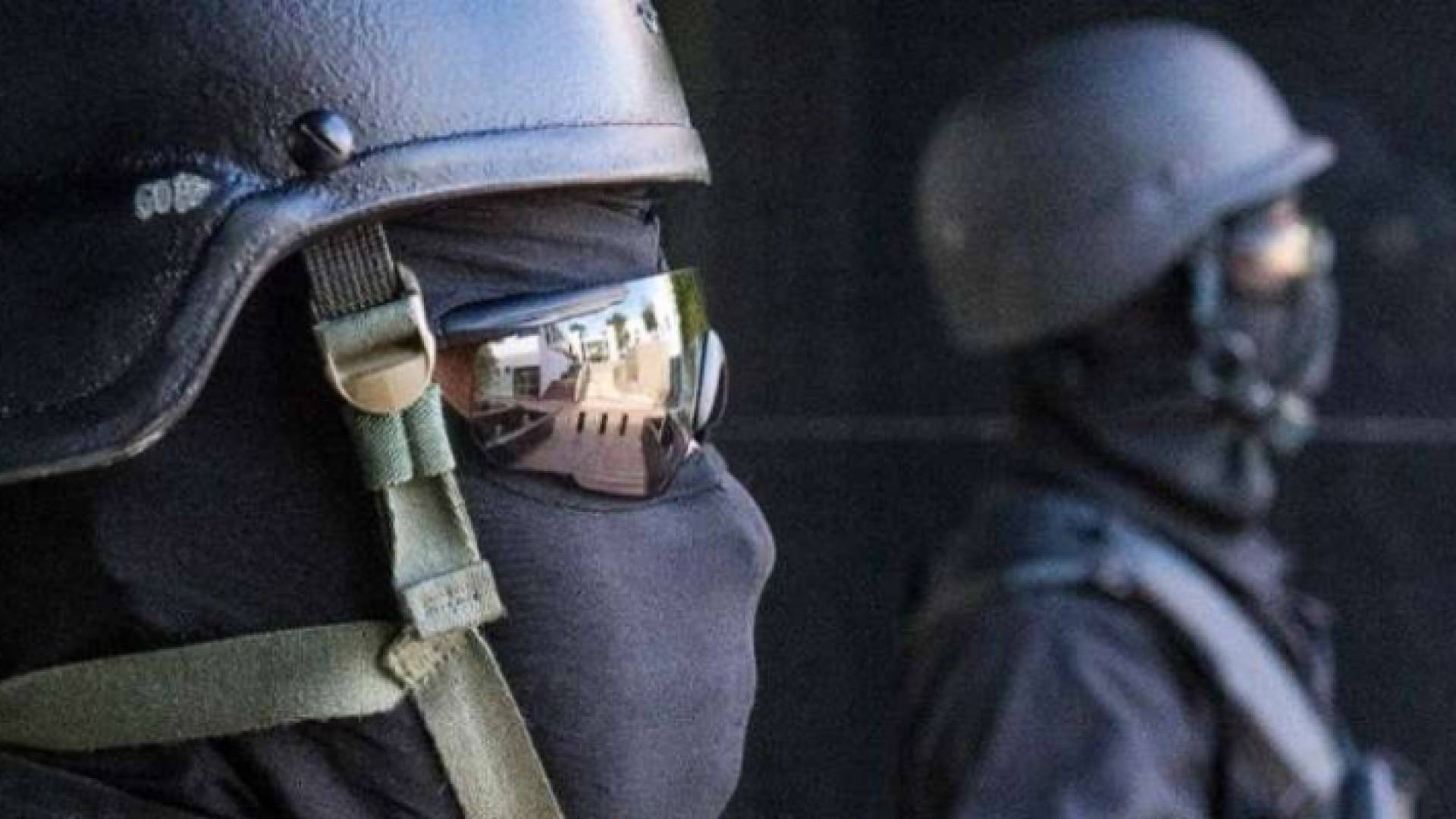 عناصر من الفرقة الوطنية للشرطة القضائية في المغرب