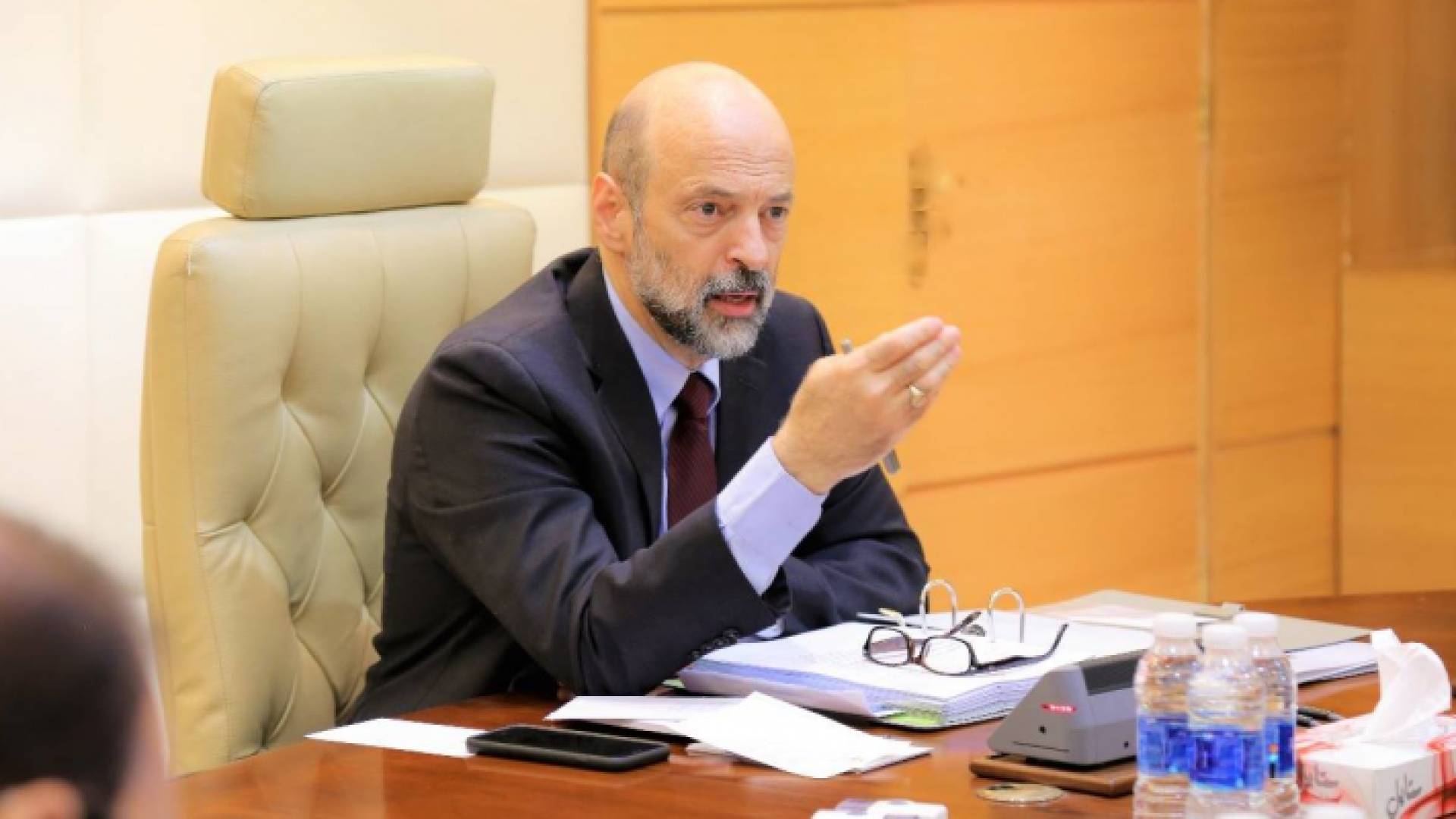 رئيس الوزراء عمر الرزاز - ارشيفية