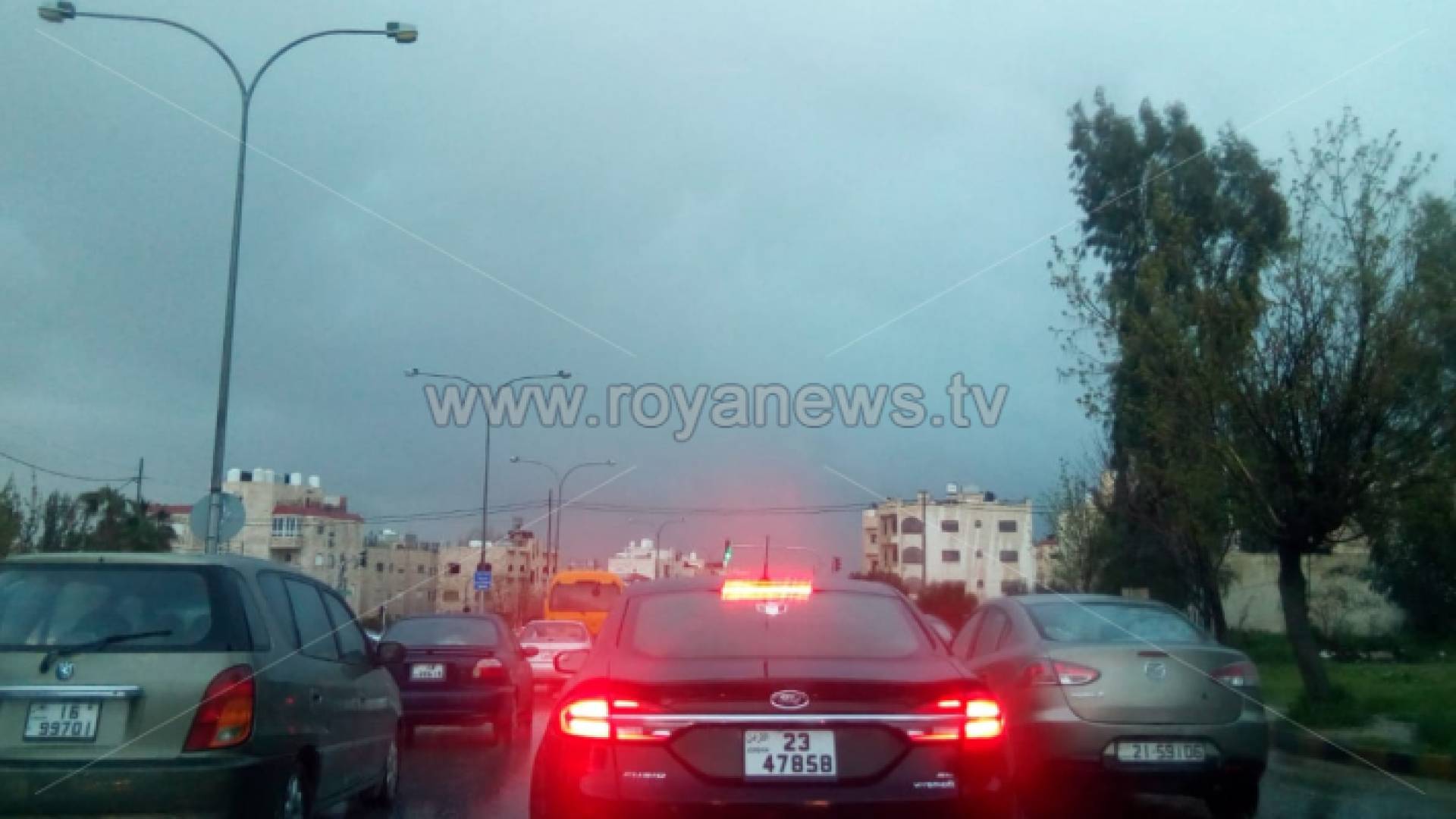 جانب من أزمة السير