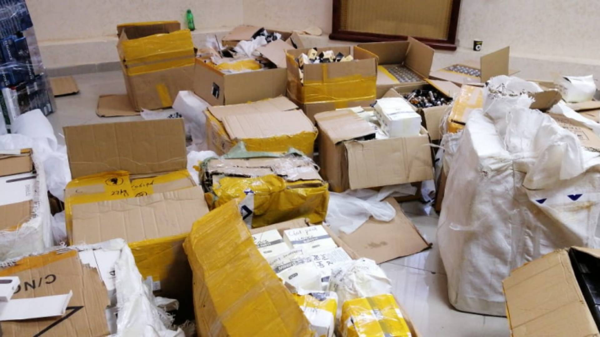 من المضبوطات