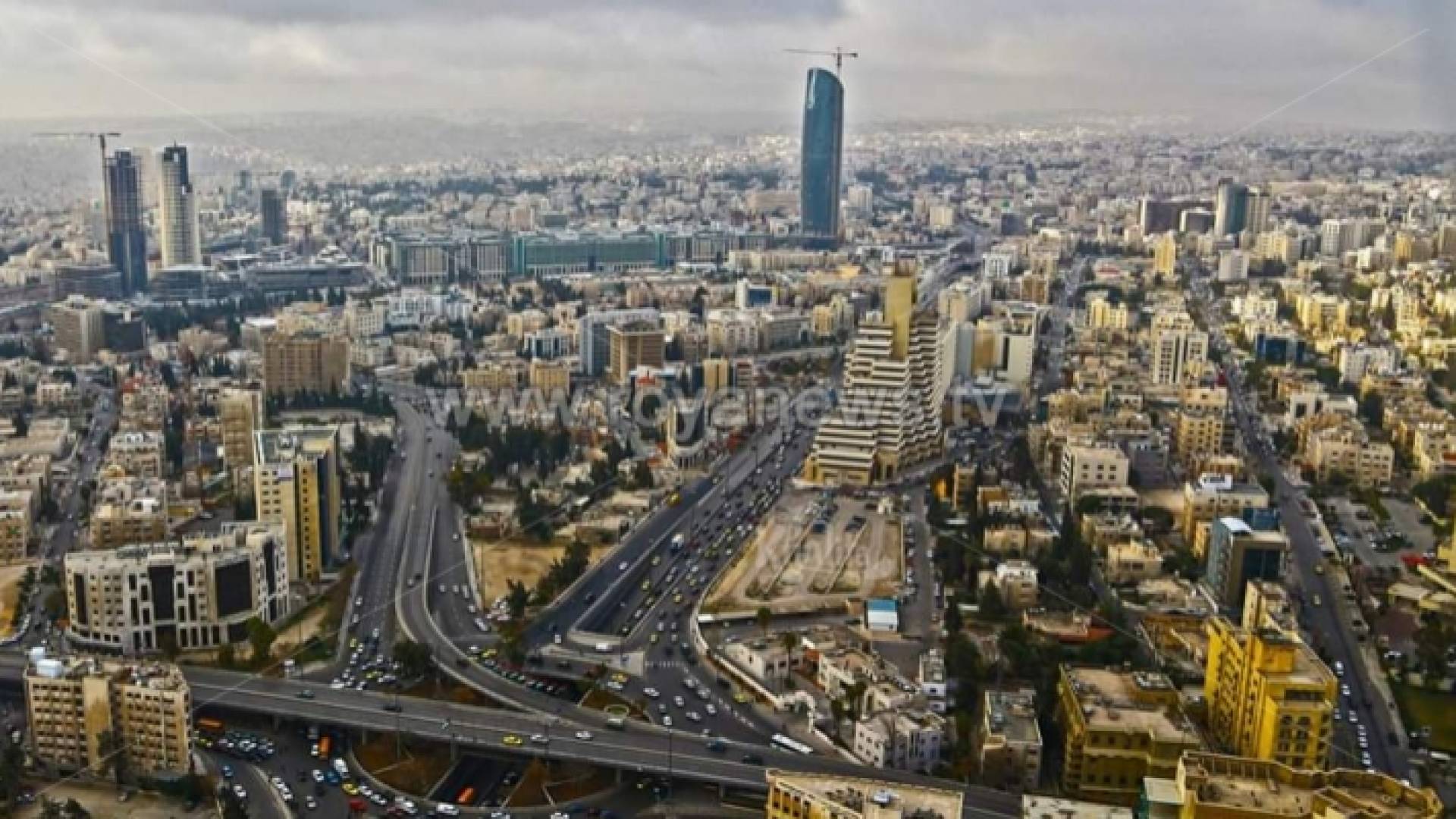 صورة عامة للعاصمة عمان