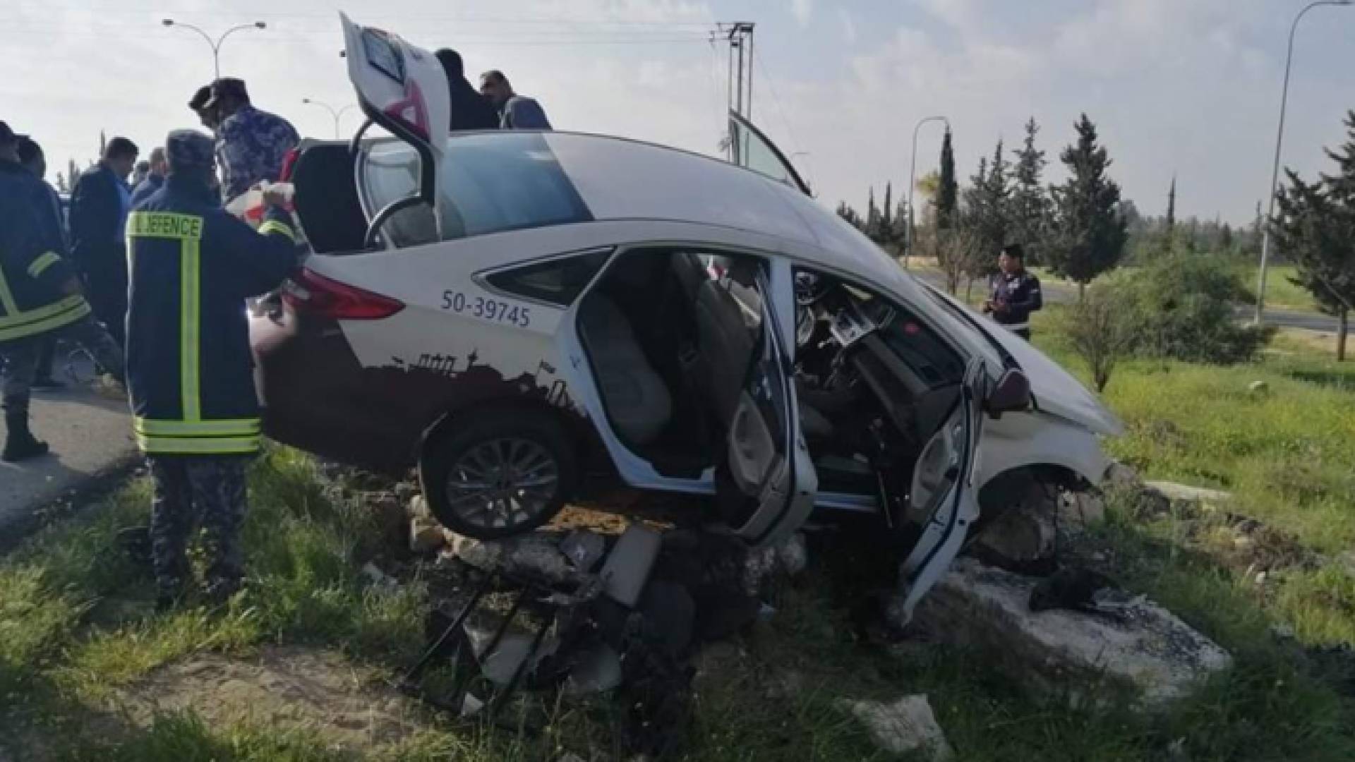 صورة من موقع الحادث