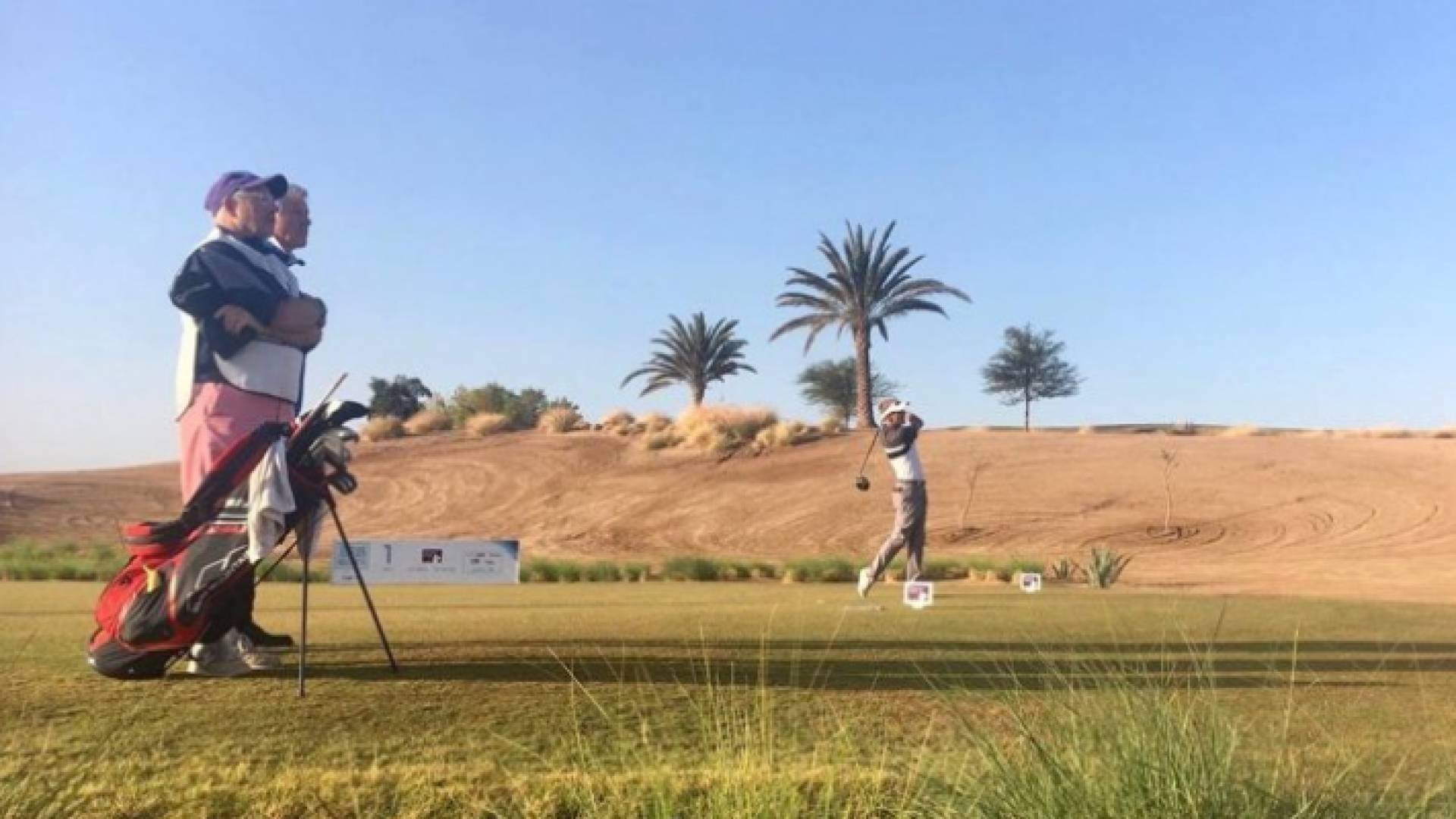 ميغان ماكلارين تخطف الأضواء في اليوم الأول من بطولة الأردن الدولية المختلطة للغولف