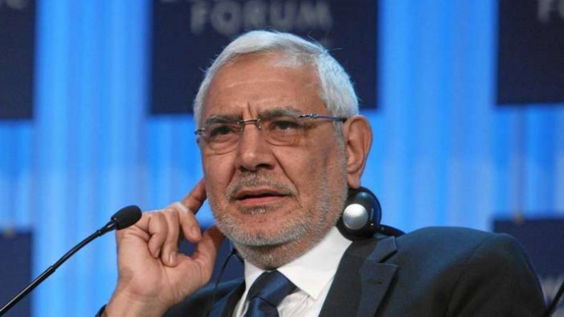 رئيس حزب مصر القوية والمرشح الرئاسي السابق عبدالمنعم أبوالفتوح