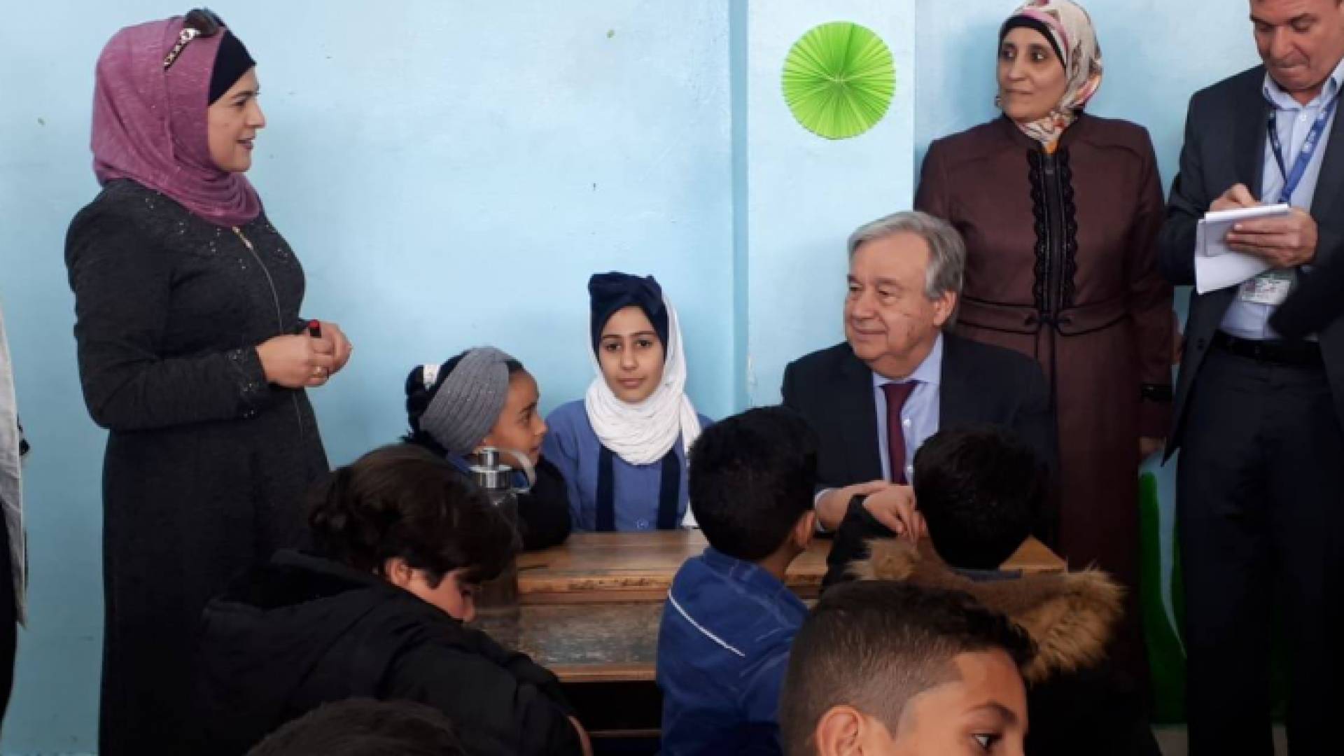 جانب من الزيارة