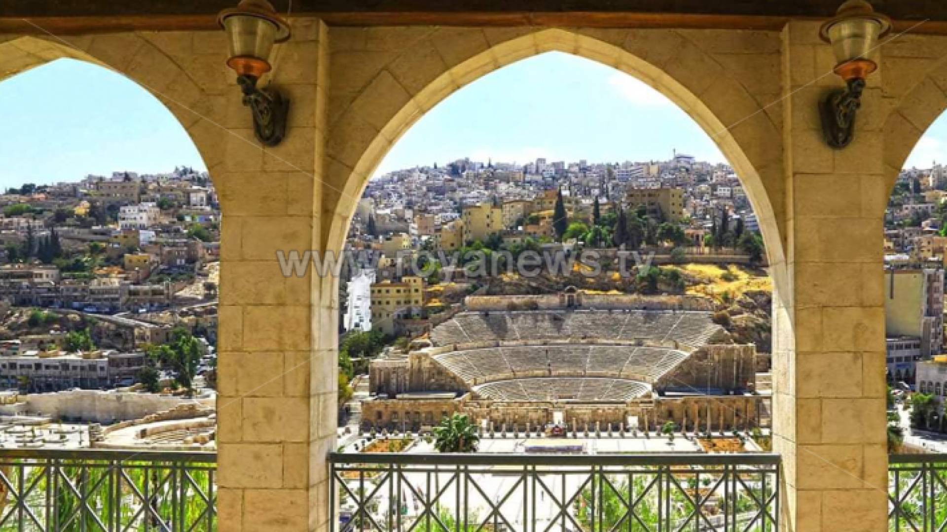 جانب من العاصمة عمان