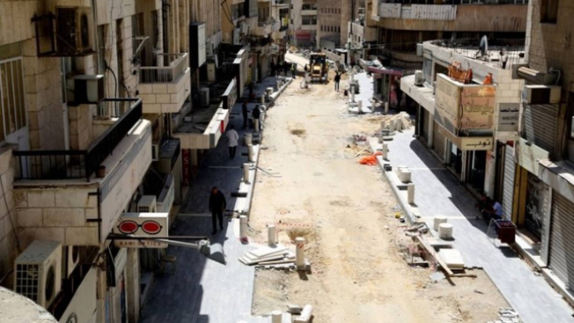 شارع الملك غازي وسط العاصمة عمان