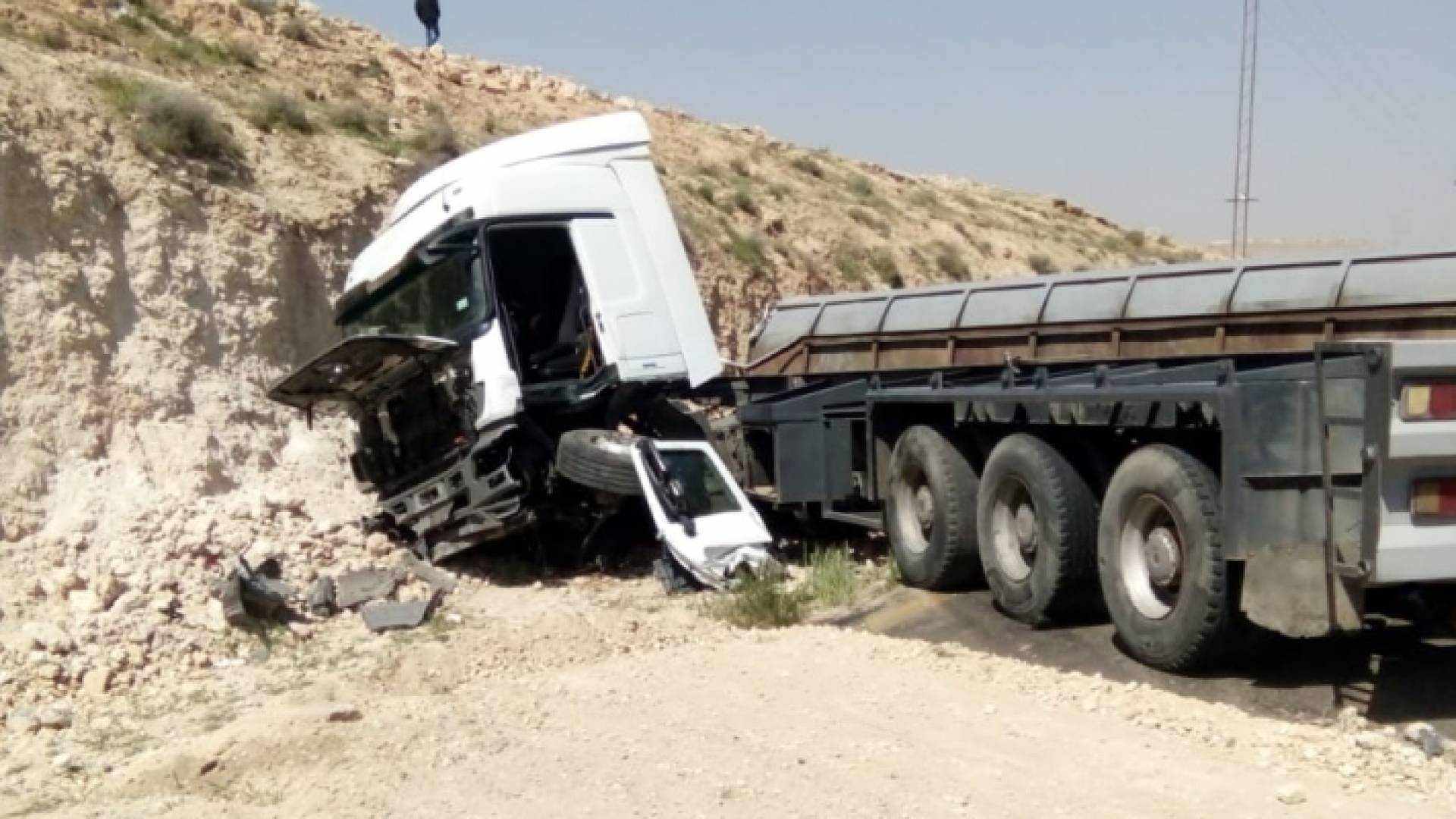 صورة من موقع الحادث