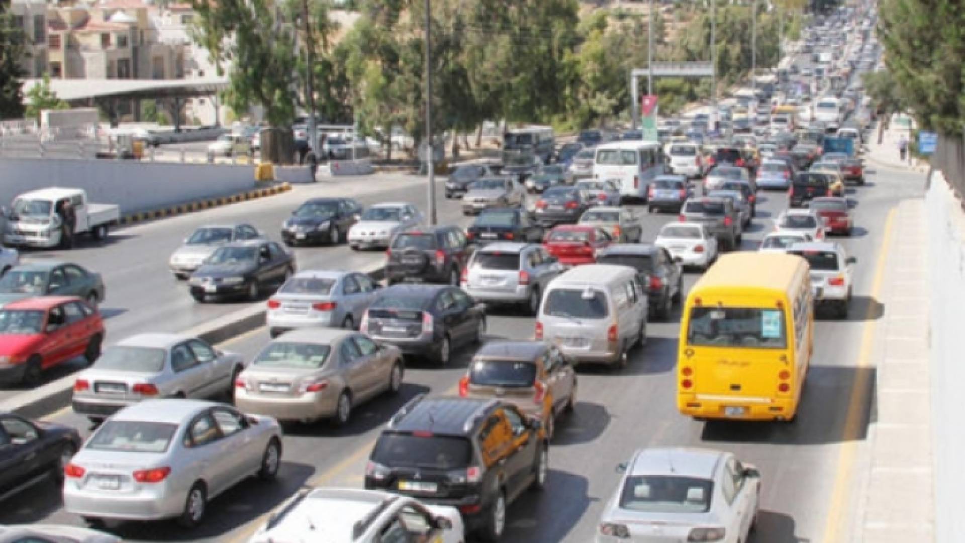 الأزمة في شوارع العاصمة عمان