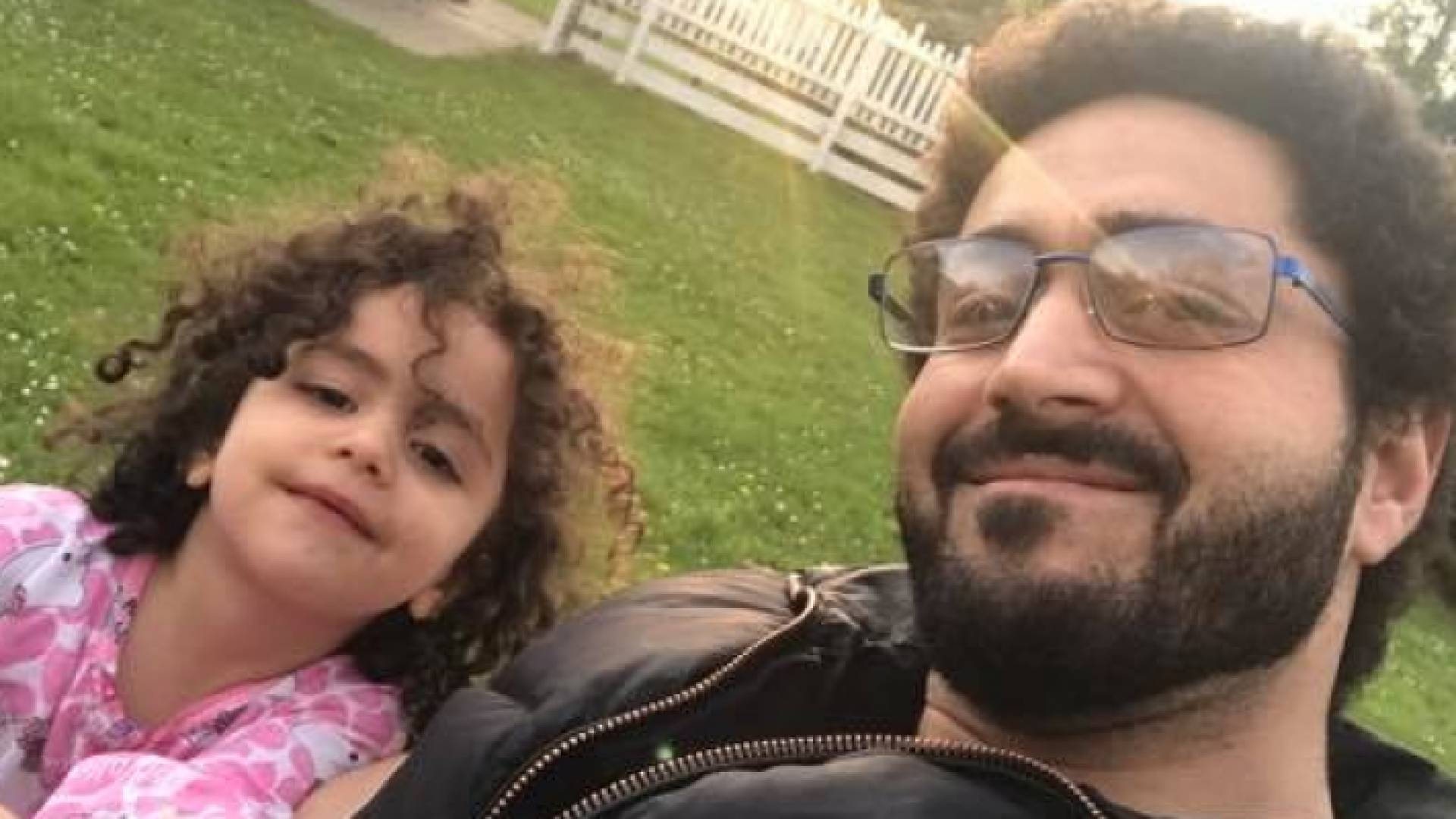 وسيم الساطي وابنته