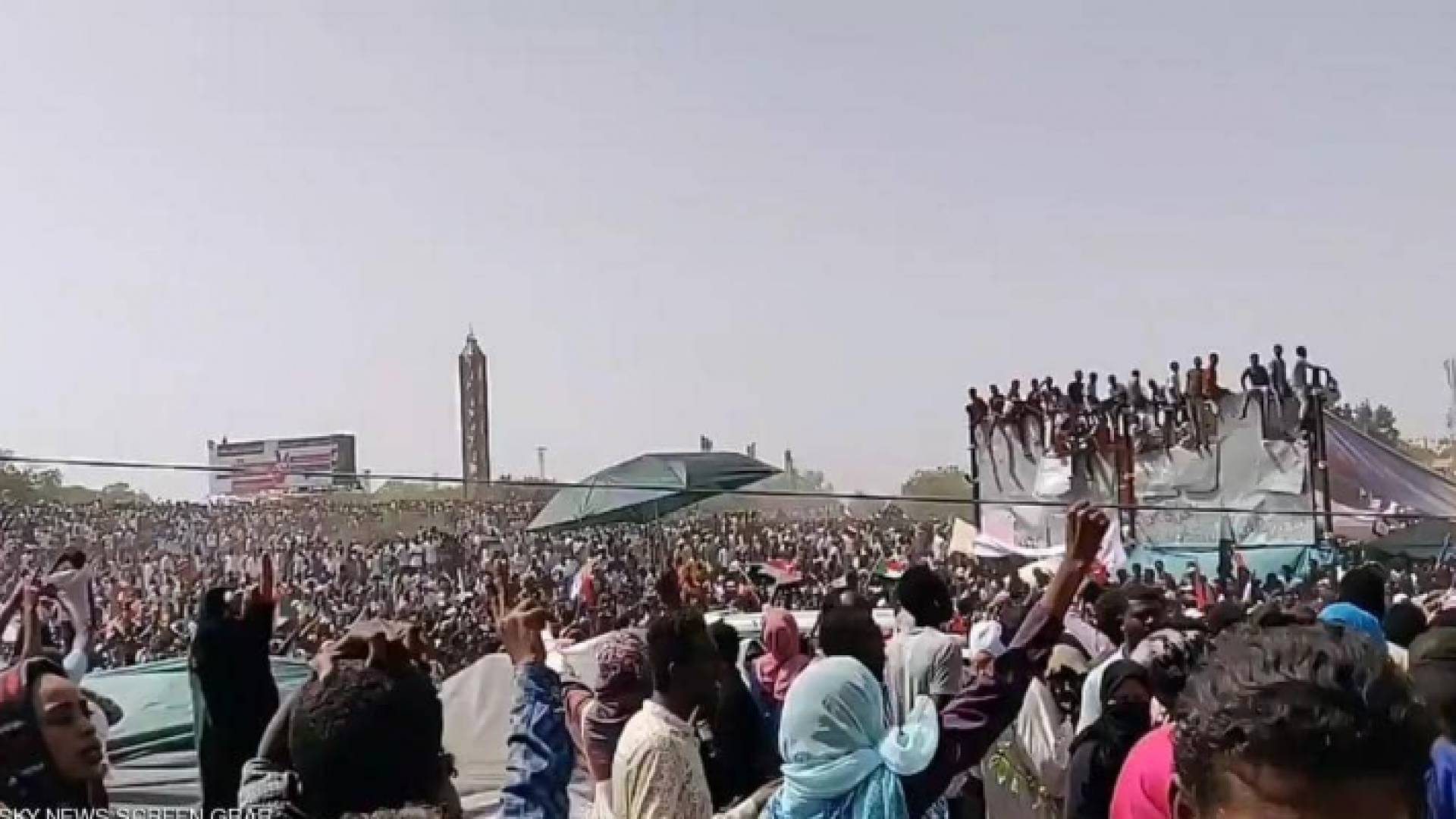 من مظاهرات السودانيين