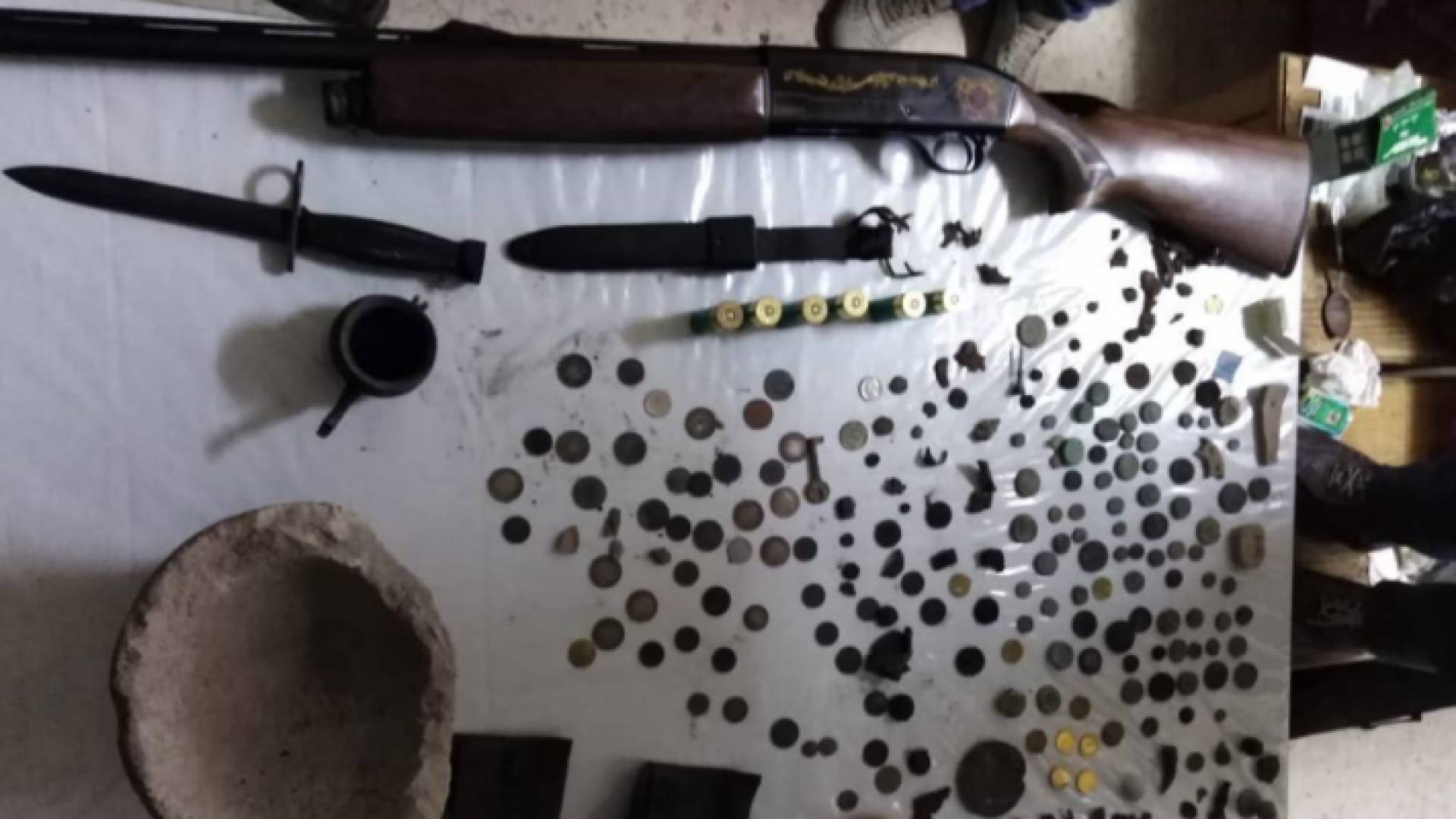 جانب من المضبوطات