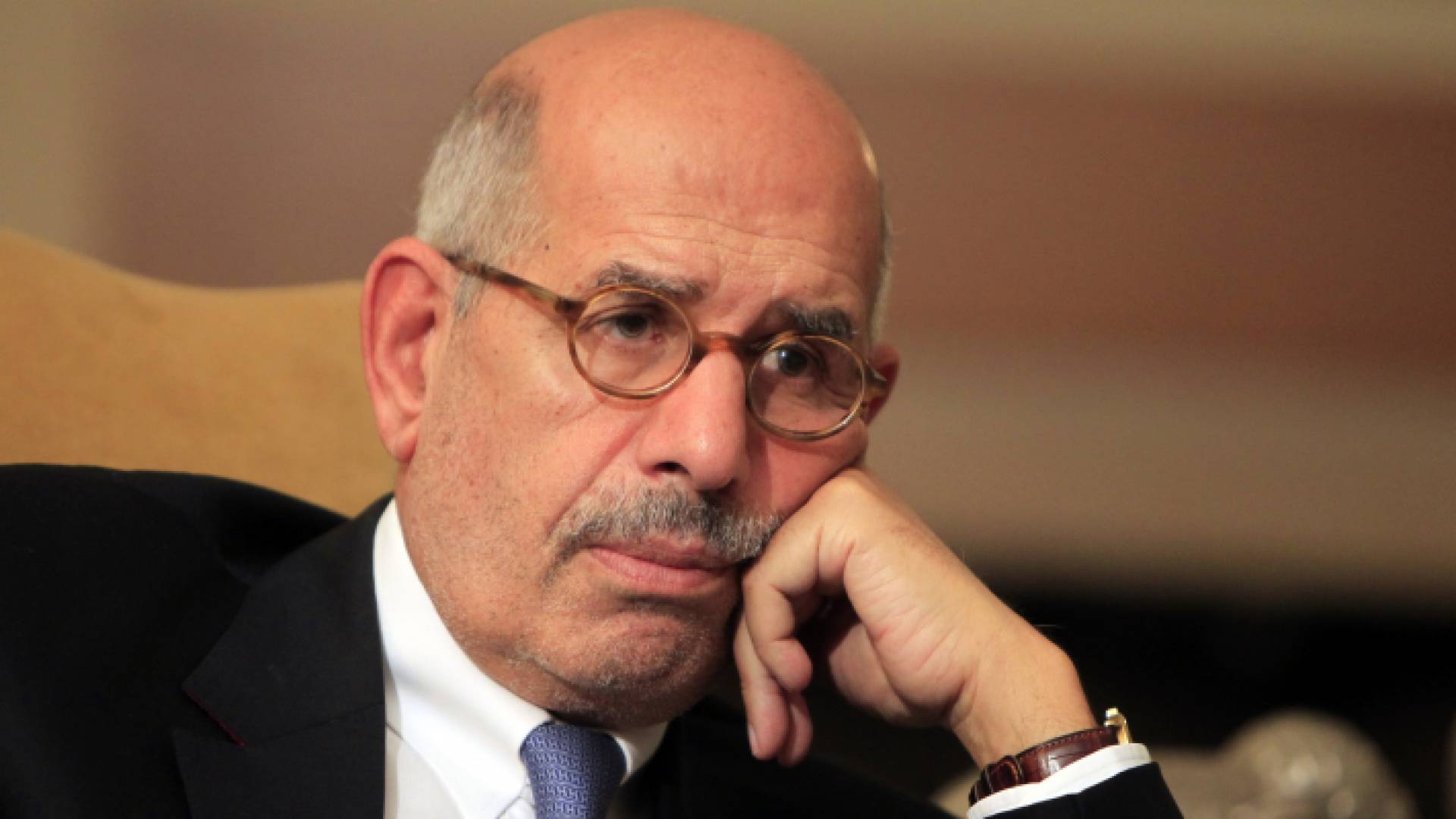 نائب الرئيس المصري الأسبق، محمد البرادعي