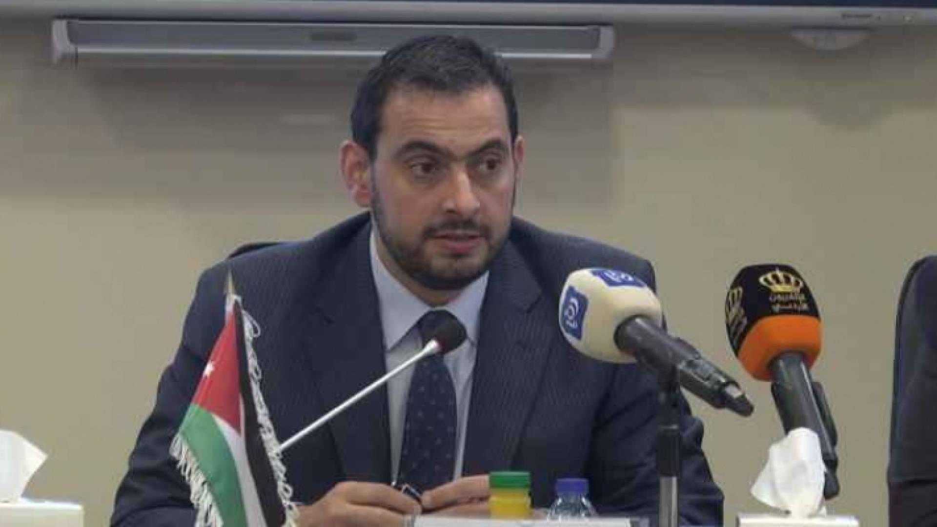 وزير الصناعة والتجارة والتموين الدكتور طارق الحموري