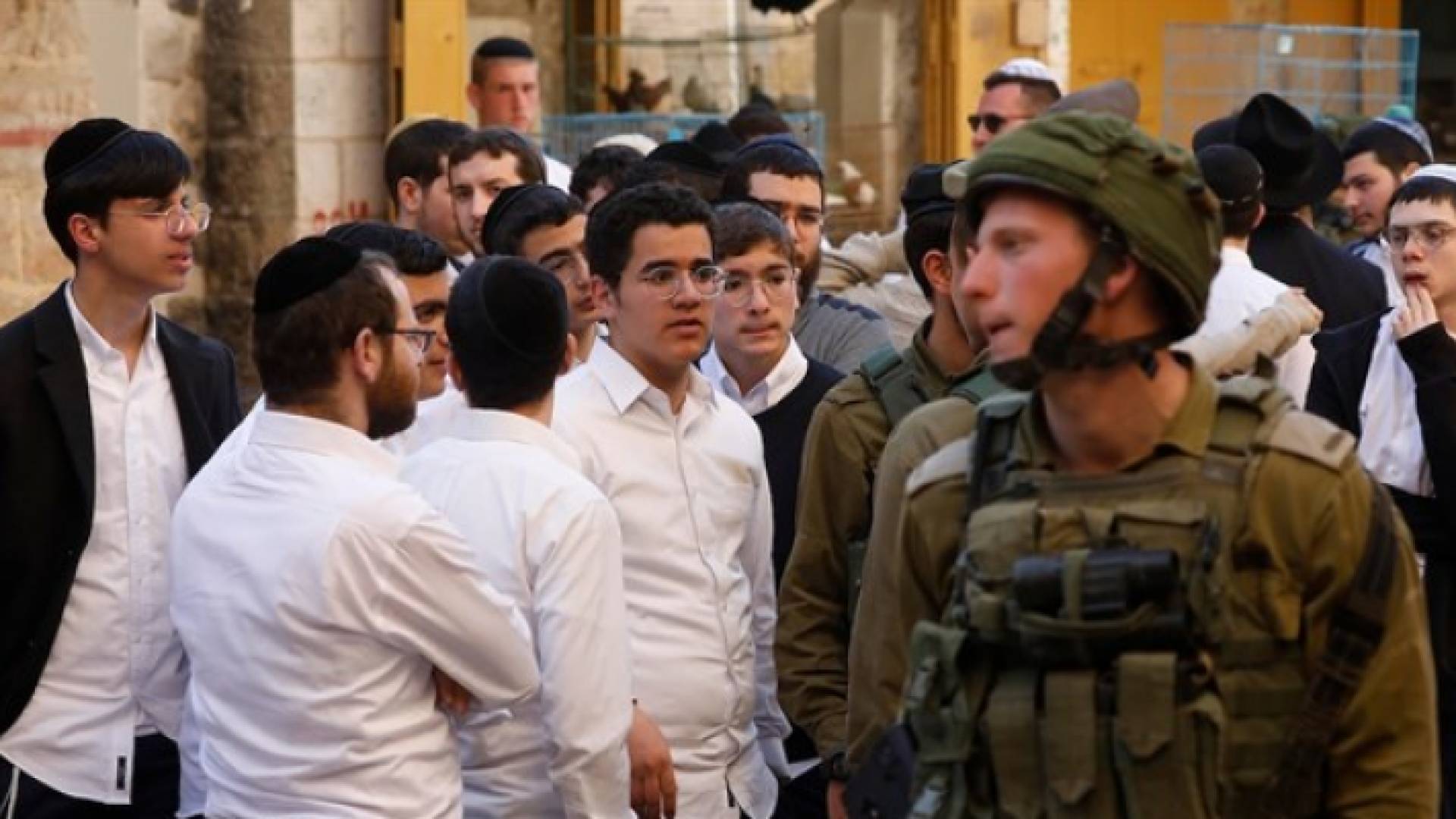 مستوطنون في الخليل - ارشيفية