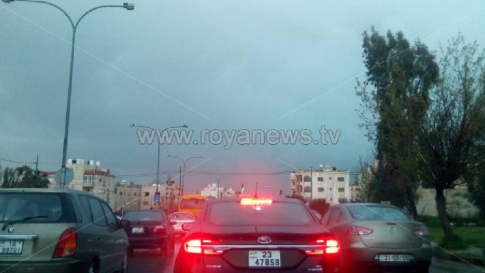 احدى أزمات السير في عمان - ارشيفية