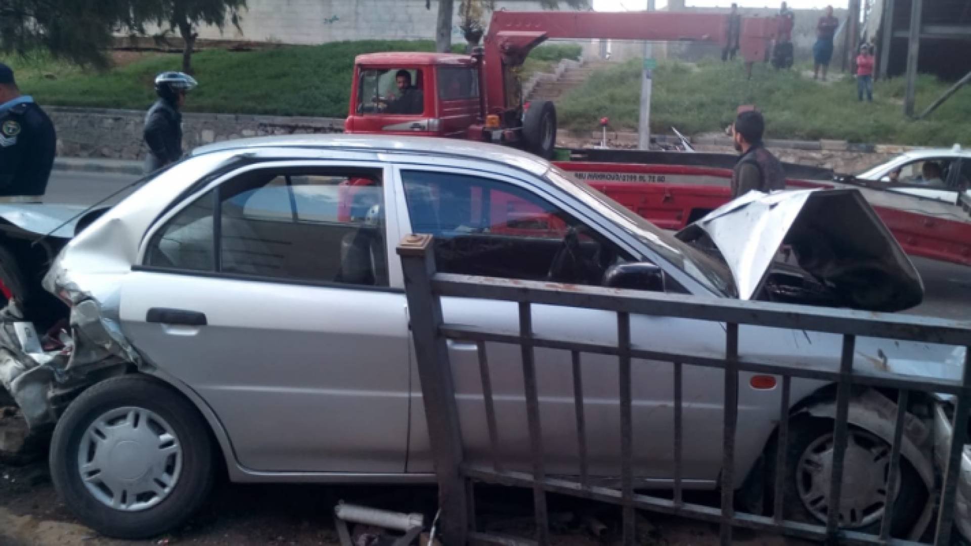 الصورة من الحادث