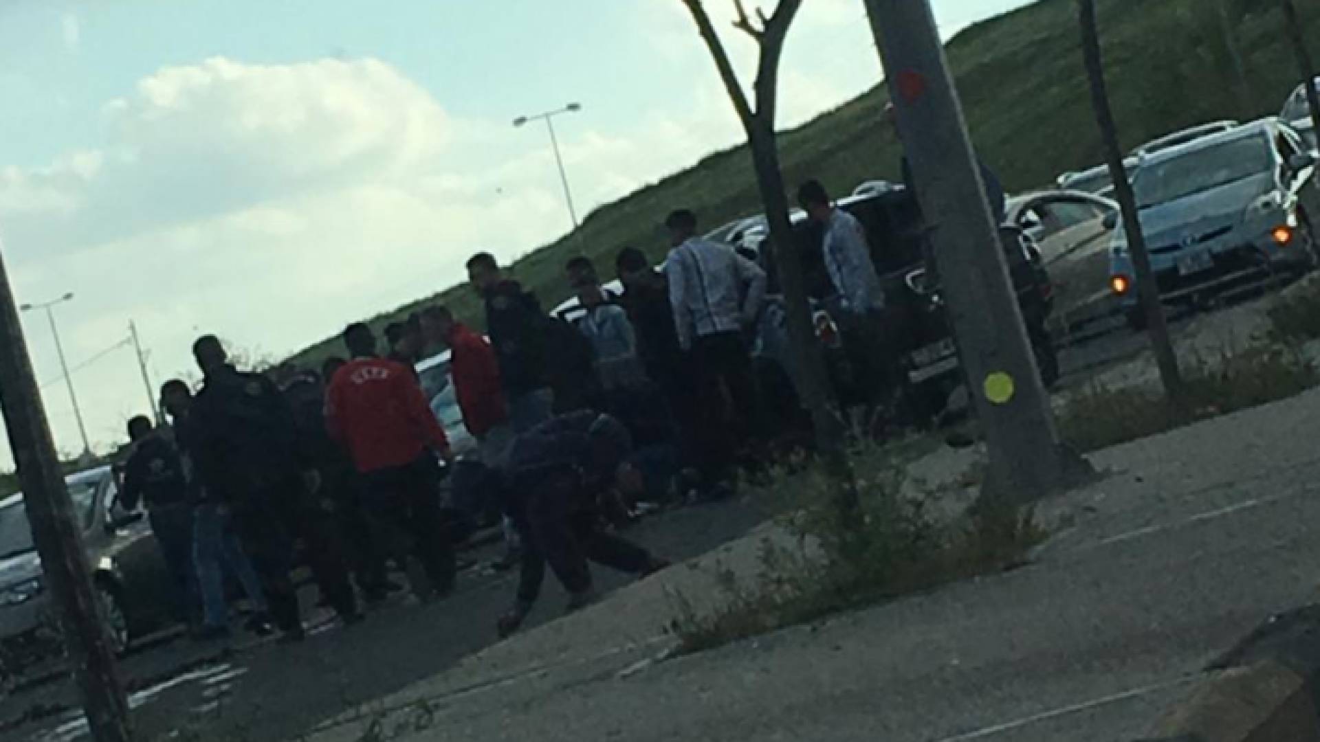 من مكان الحادث