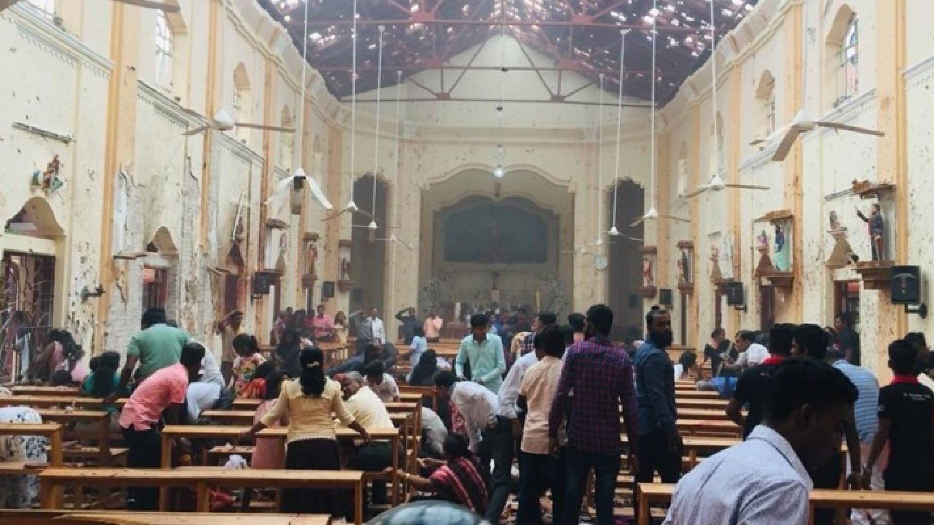 الانفجار استهدف كنيسة خلال عيد الفصح