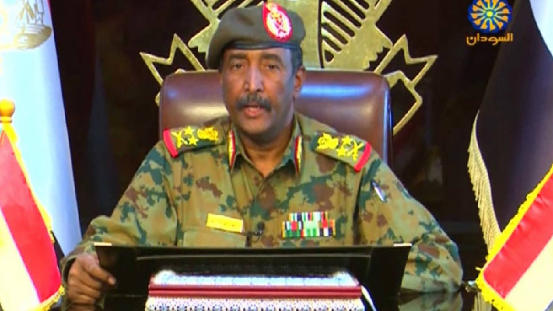 رئيس المجلس العسكري الانتقالي في السودان الفريق الركن عبد الفتاح البرهان