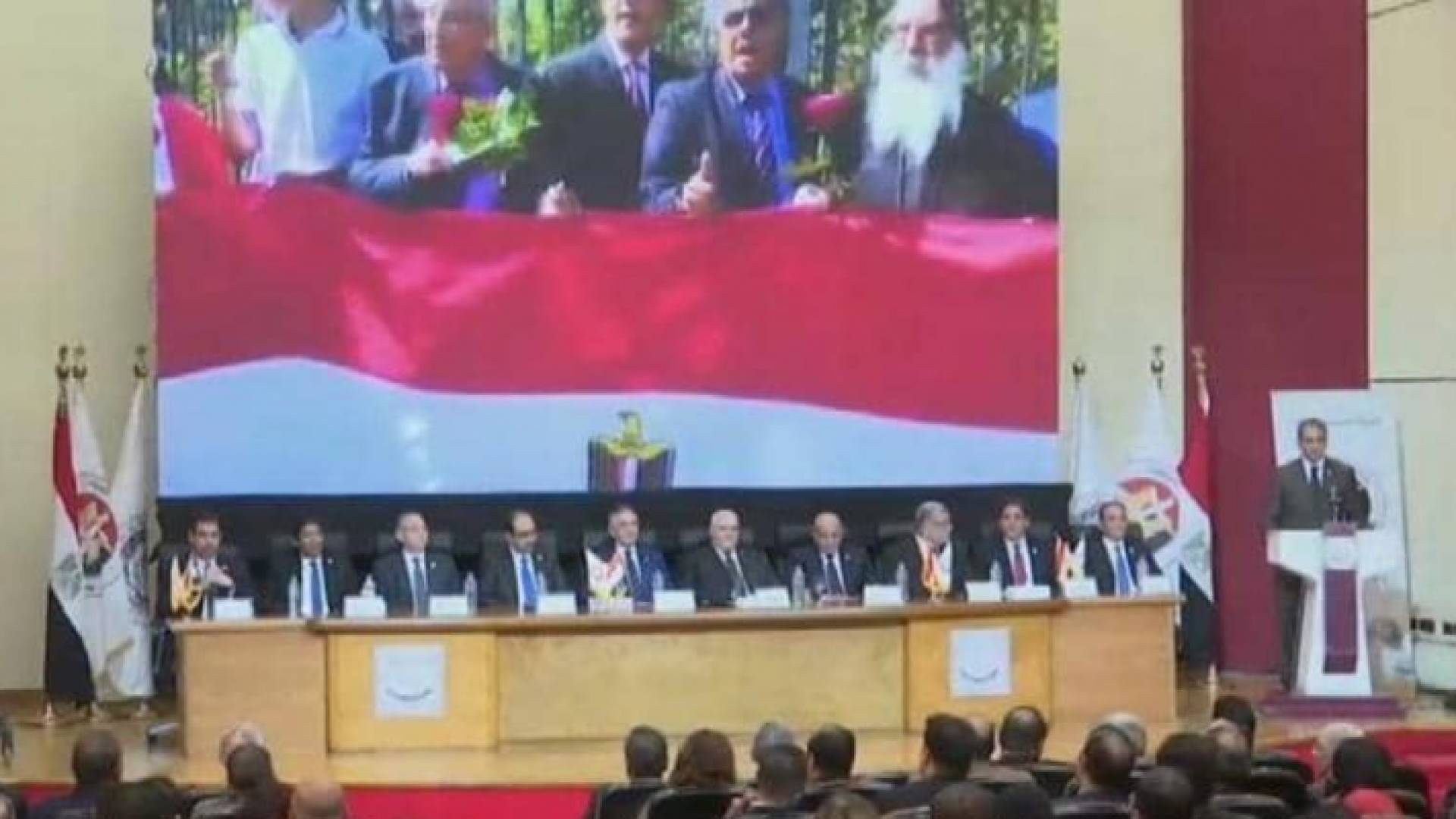 الإعلان عن نتائج الاستفتاء في مصر