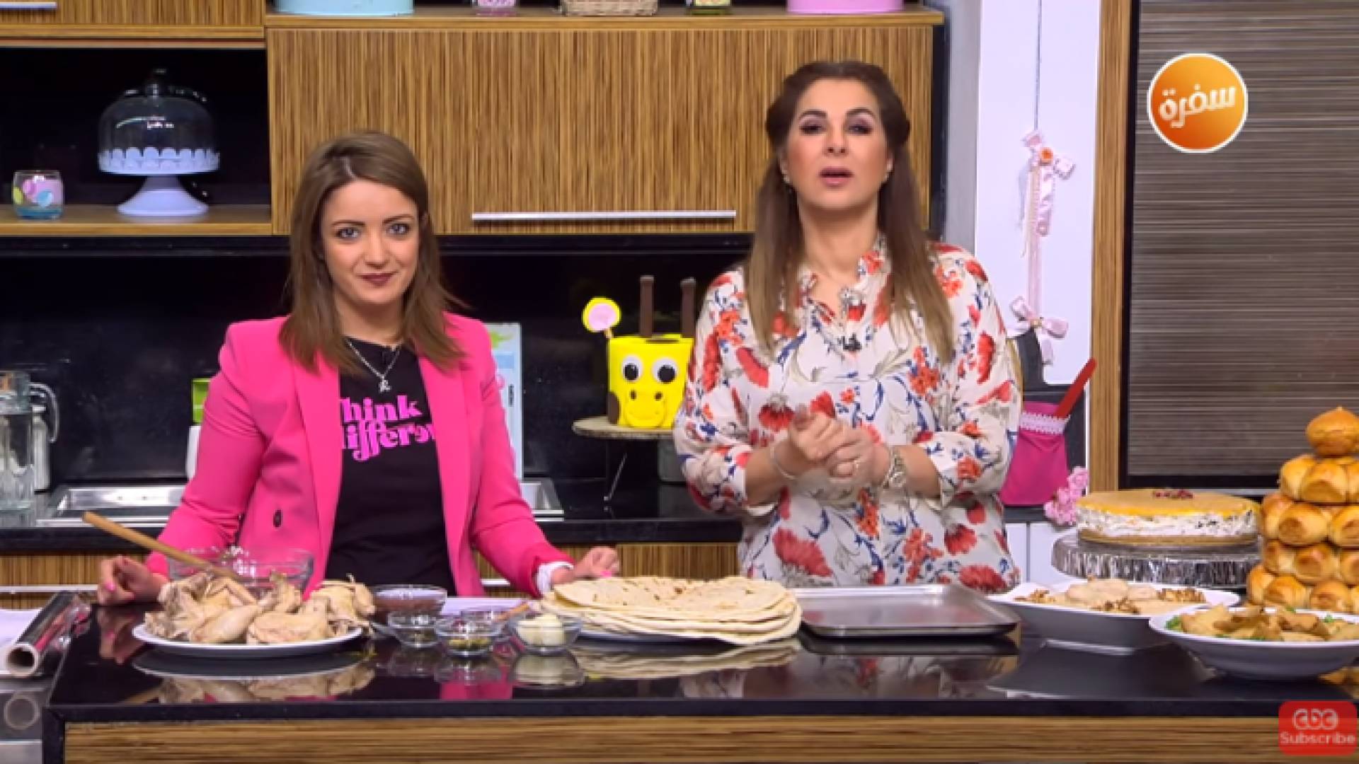 الزميلة روان العلي ضيفة على شاشة cbc سفرة