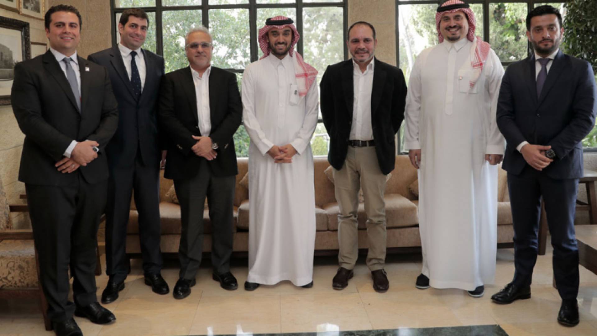 الأمير علي يلتقي بالأمير عبدالعزيز بن تركي الفيصل