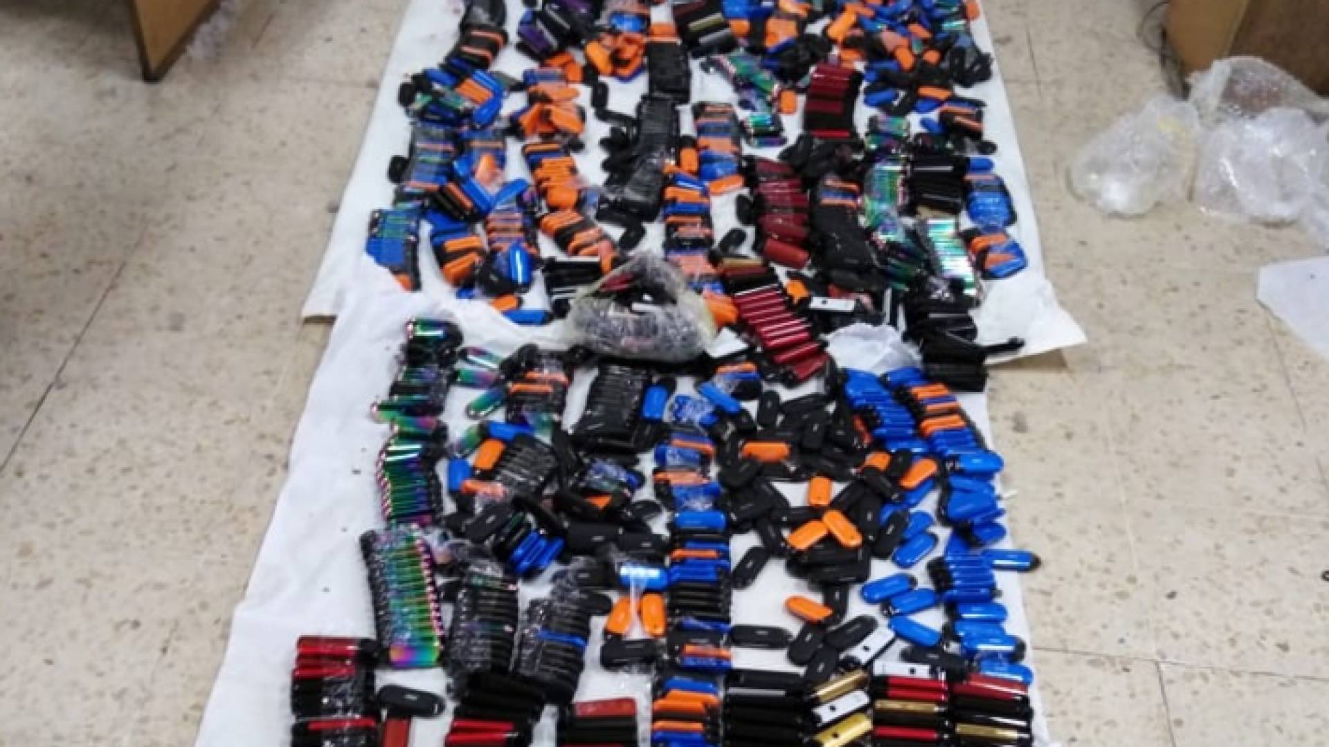 من المضبوطات