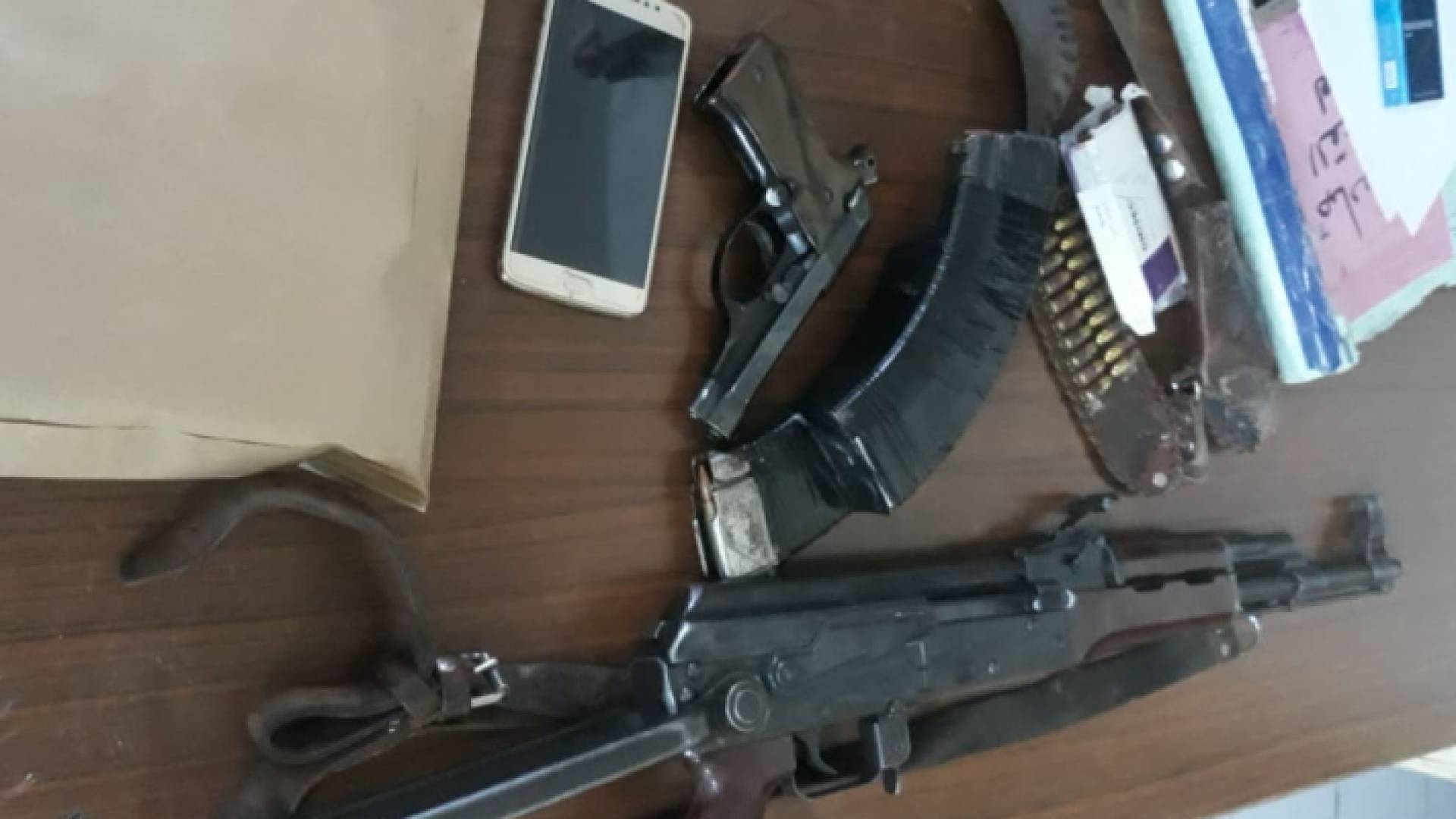 جانب من المضبوطات