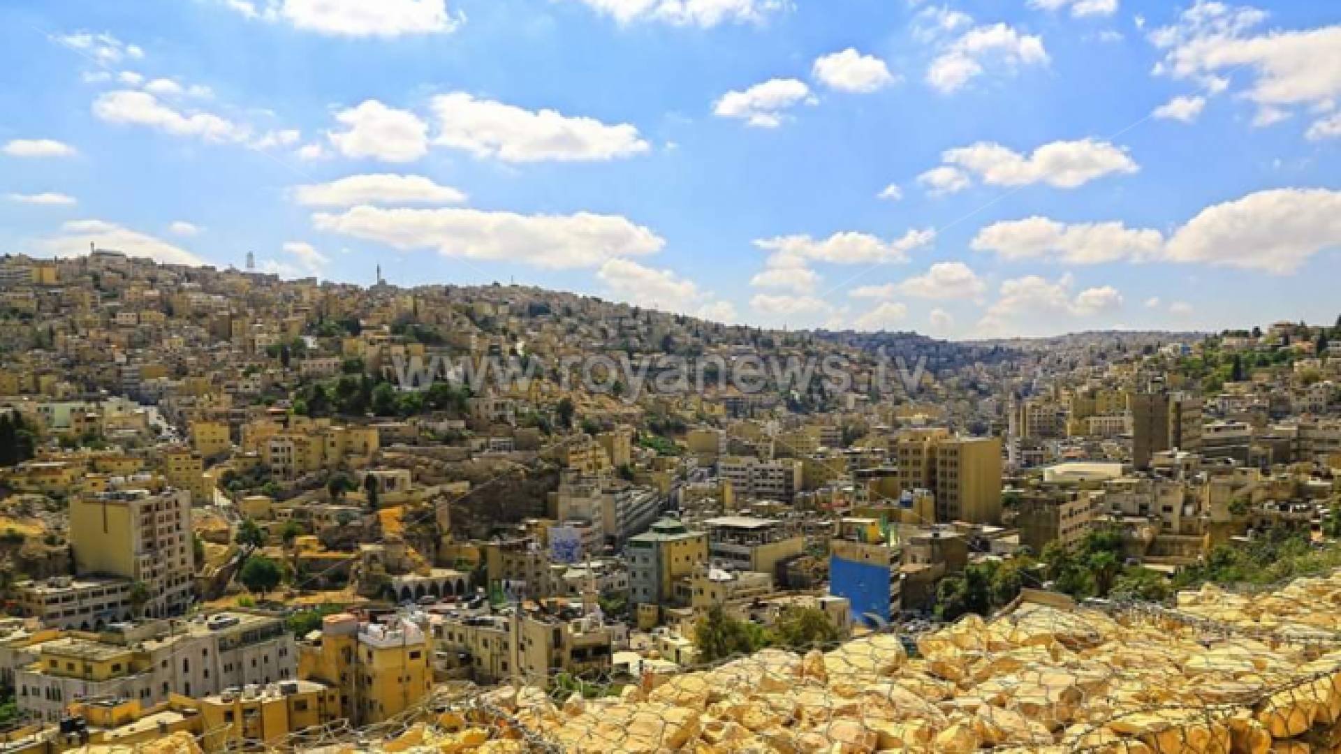جانب من العاصمة عمان