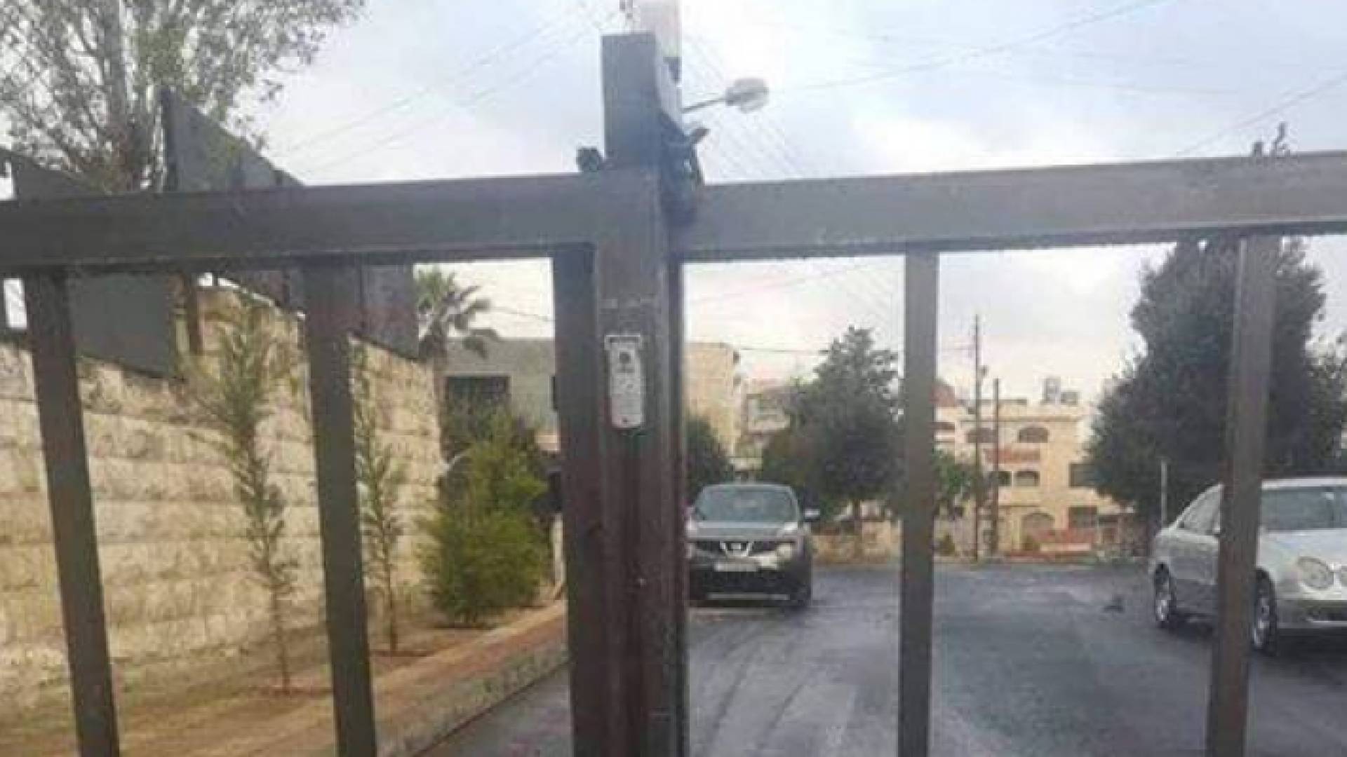 اغلاق الطريق في الشميساني