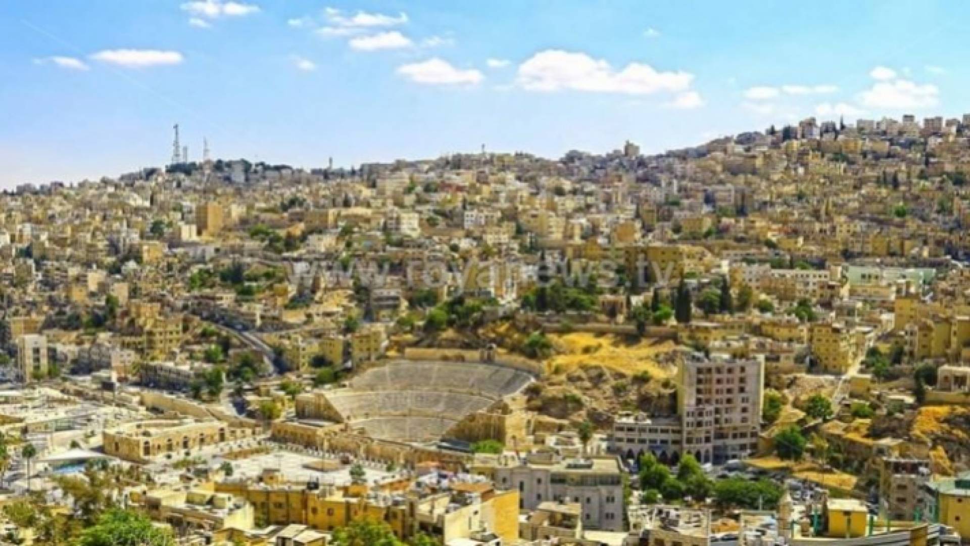 جانب من العاصمة عمان