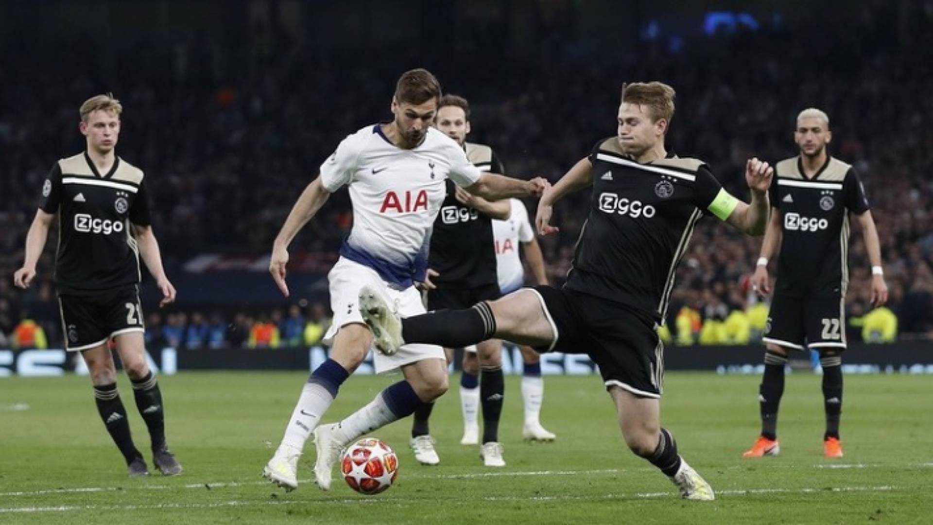 صورة من المباراة