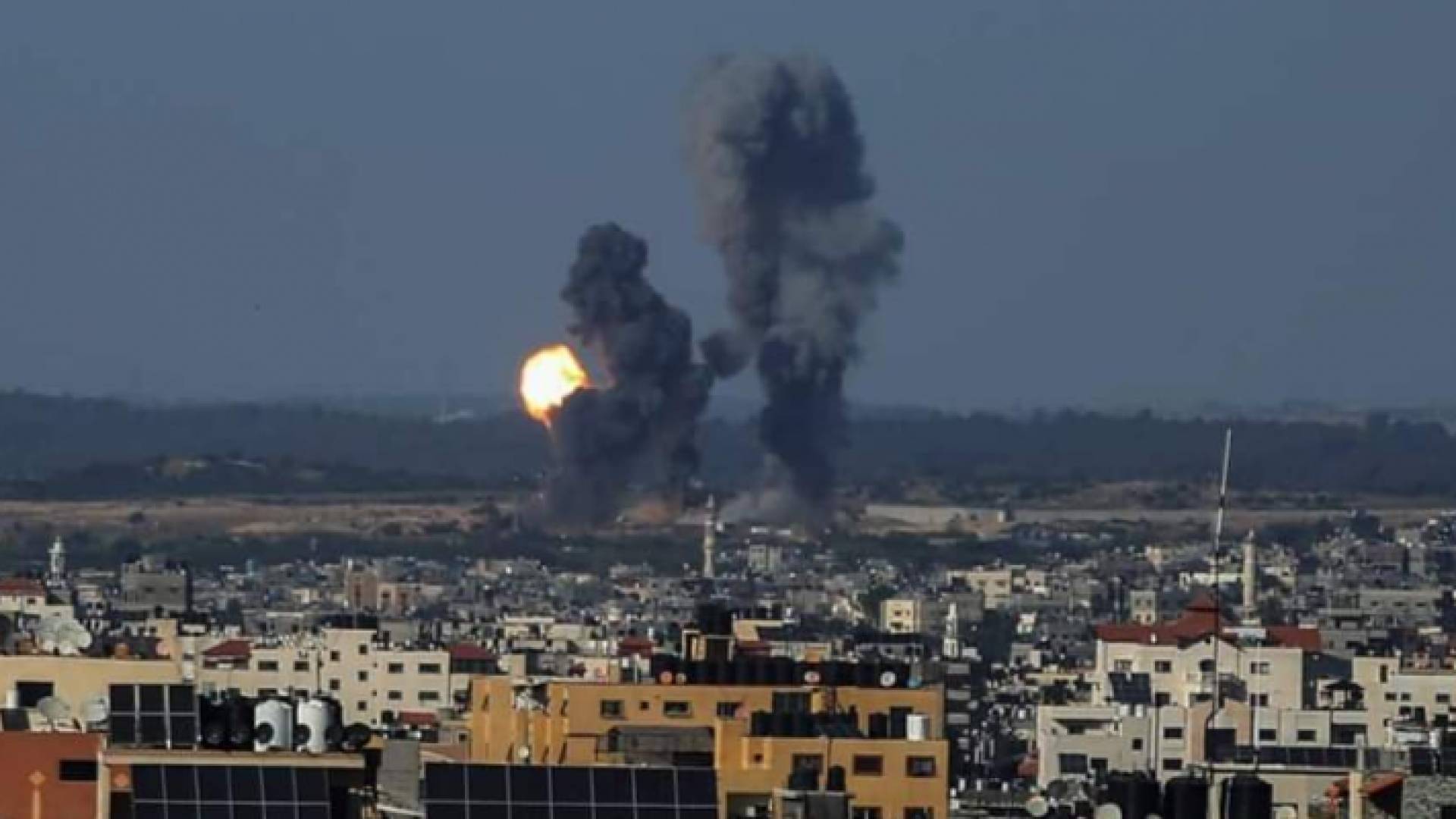 من قصف الاحتلال على غزة